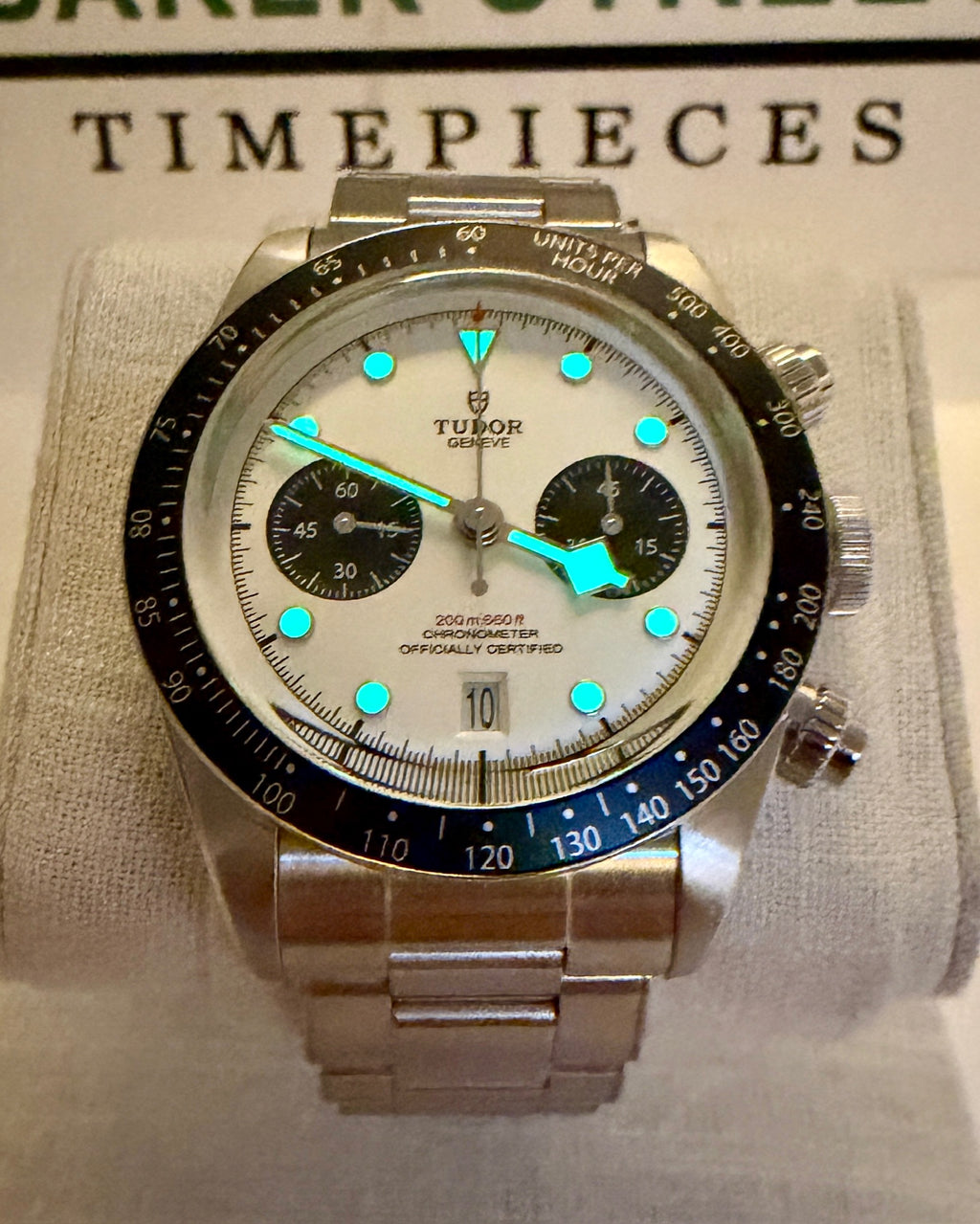 Case #490 — Tudor Black Bay Chronograph “Panda” Ref. M79360N-0012