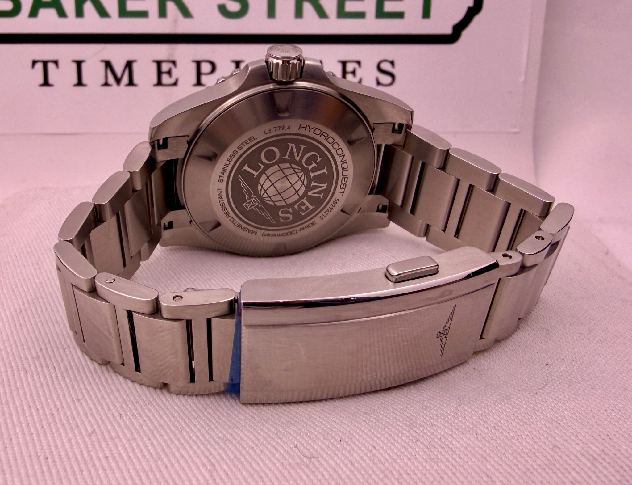 Case #497 — Longines HydroConquest 39MM Black Ref. L3.779.4.56.6