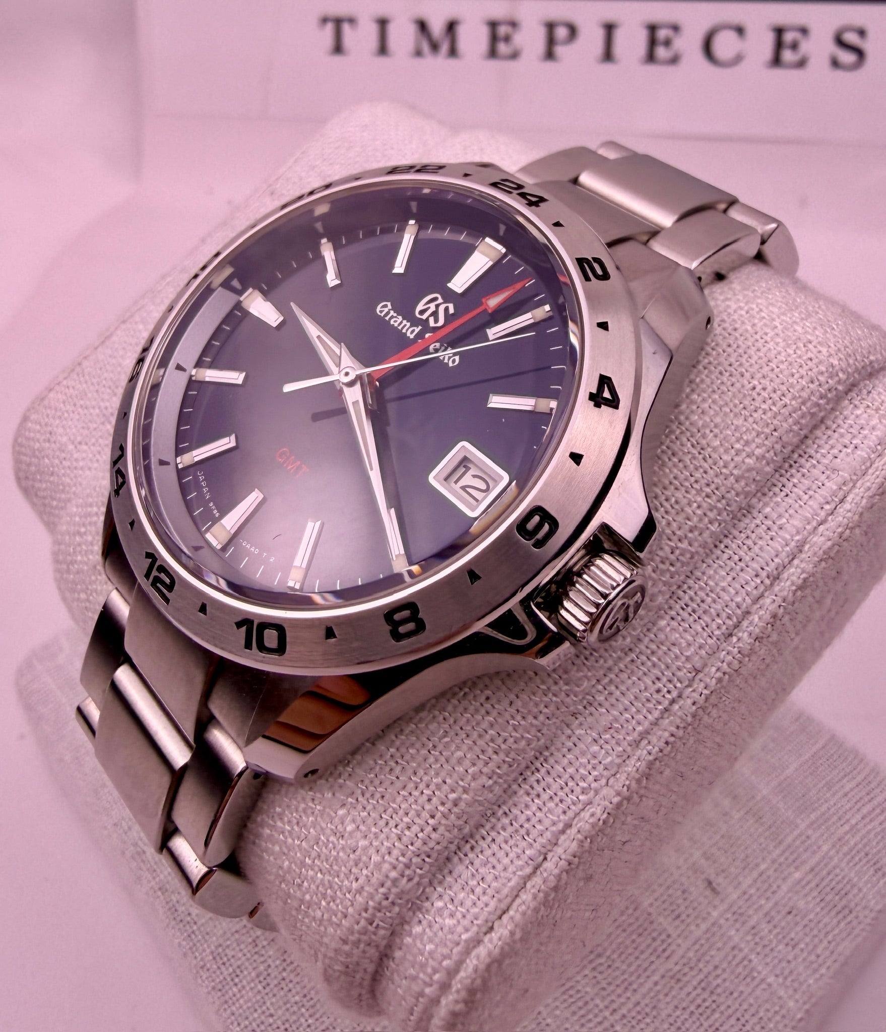 Case #496 — Grand Seiko GMT Blue Dial Ref. SBGN005