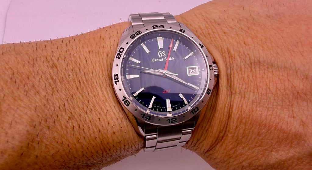 Case #496 — Grand Seiko GMT Blue Dial Ref. SBGN005