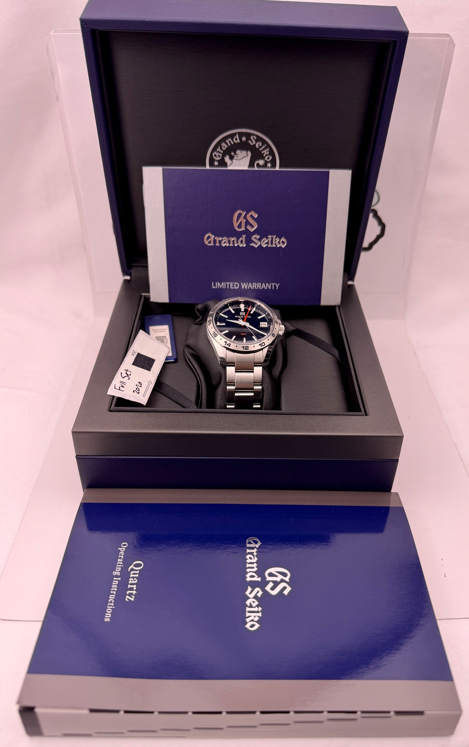 Case #496 — Grand Seiko GMT Blue Dial Ref. SBGN005