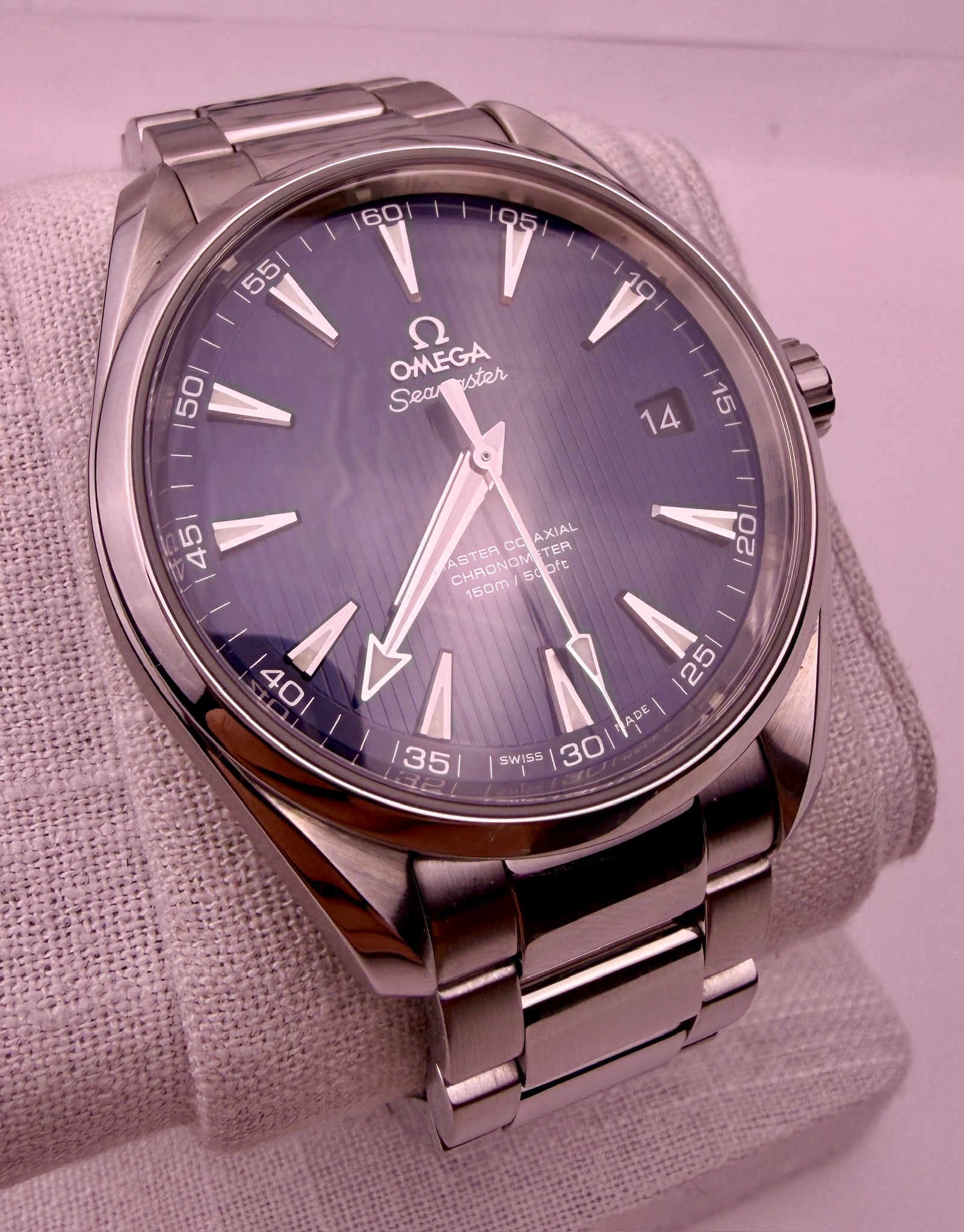 Case #493 — Omega Seamaster Aqua Terra 41MM Blue Ref. 231.10.42.21.03.003