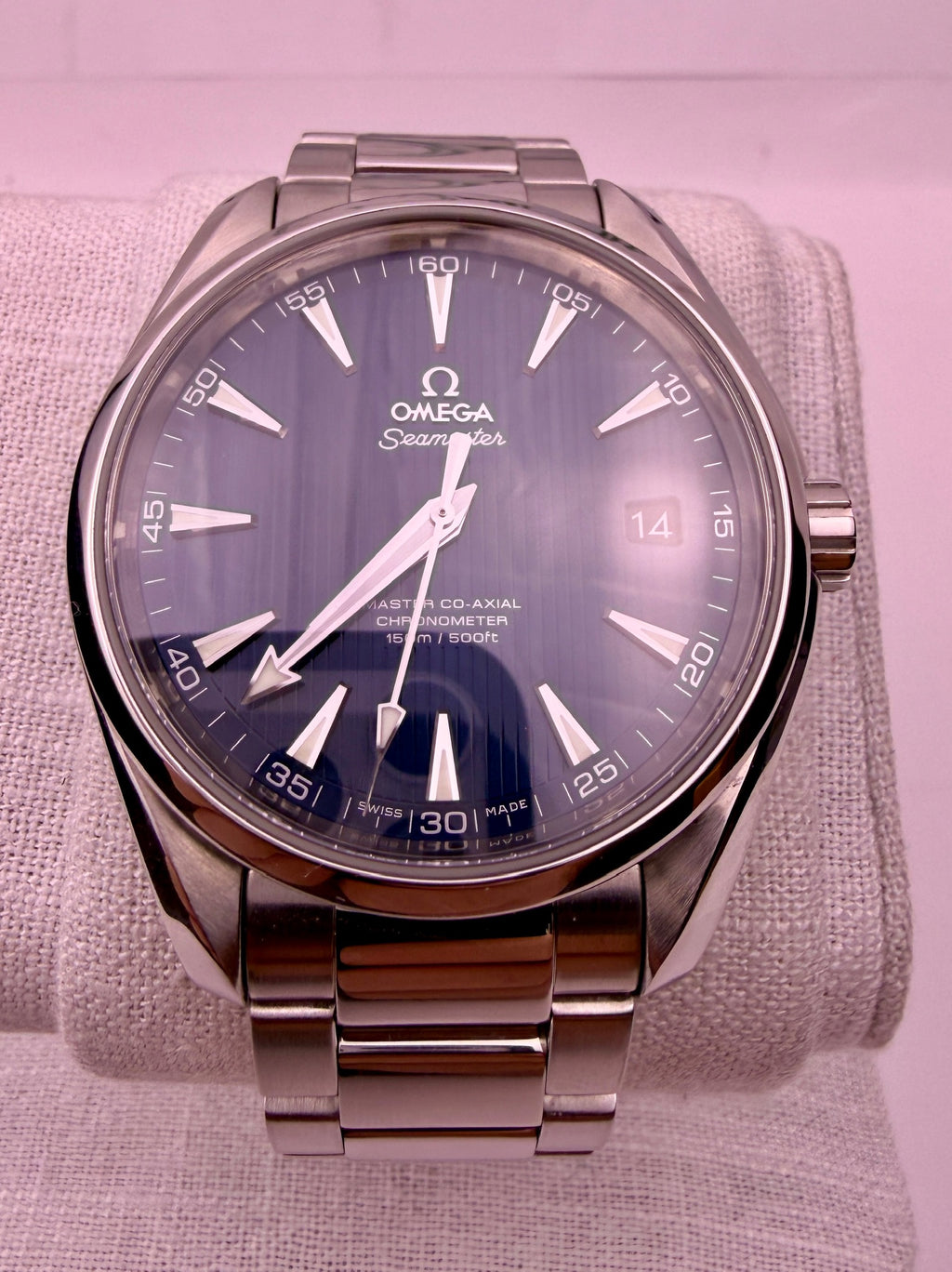 Case #493 — Omega Seamaster Aqua Terra 41MM Blue Ref. 231.10.42.21.03.003
