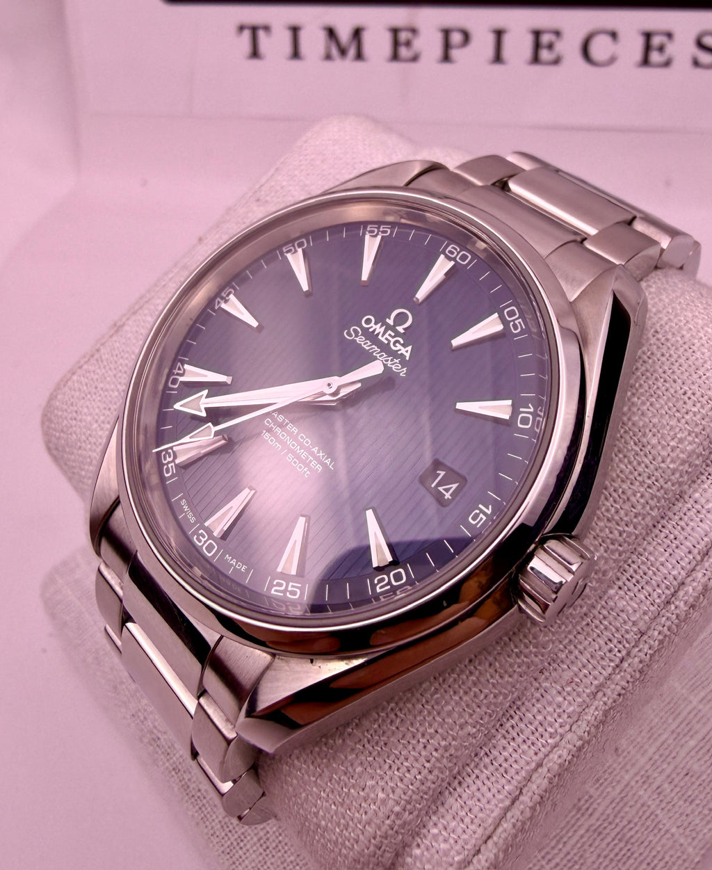 Case #493 — Omega Seamaster Aqua Terra 41MM Blue Ref. 231.10.42.21.03.003
