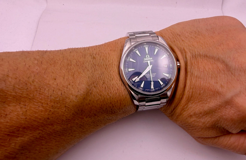 Case #493 — Omega Seamaster Aqua Terra 41MM Blue Ref. 231.10.42.21.03.003