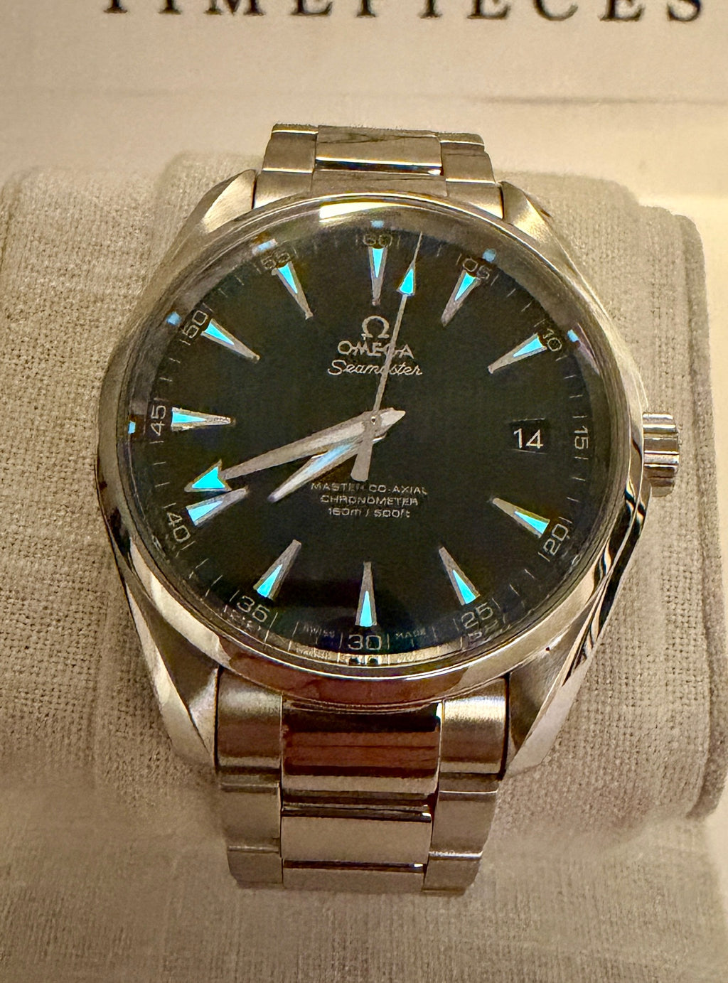 Case #493 — Omega Seamaster Aqua Terra 41MM Blue Ref. 231.10.42.21.03.003