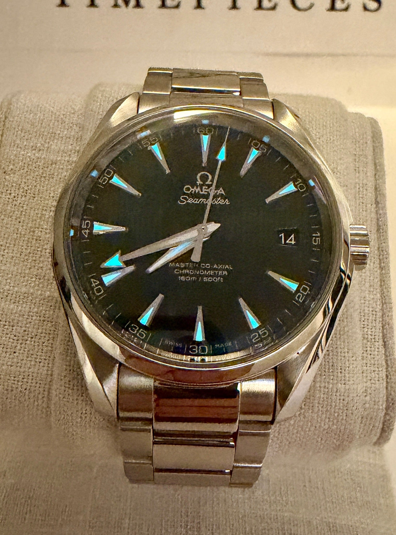 Case #493 — Omega Seamaster Aqua Terra 41MM Blue Ref. 231.10.42.21.03.003