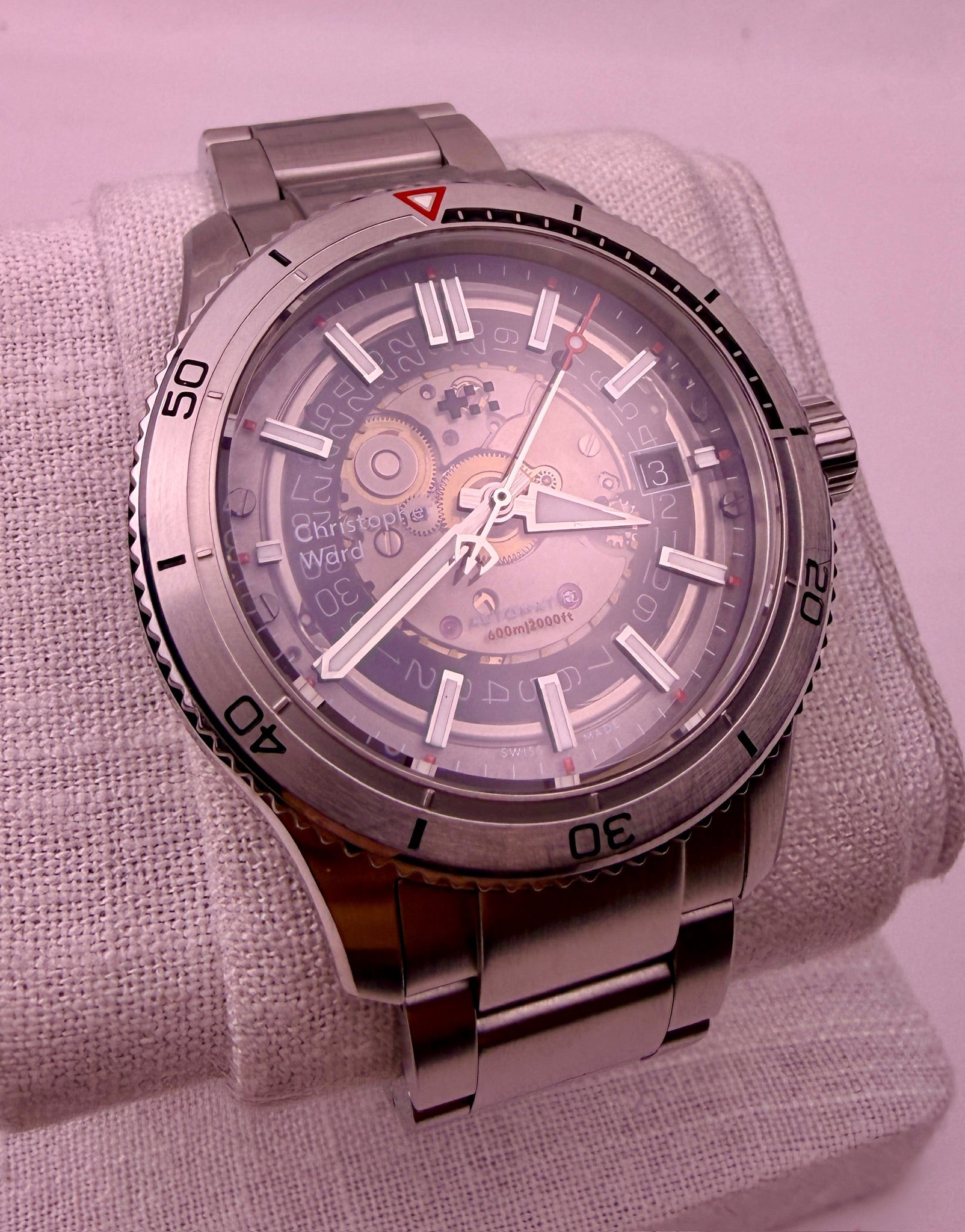 Case #499 — Christopher Ward C60 Black Sapphire Ref. C60-40ADA3-S00KO