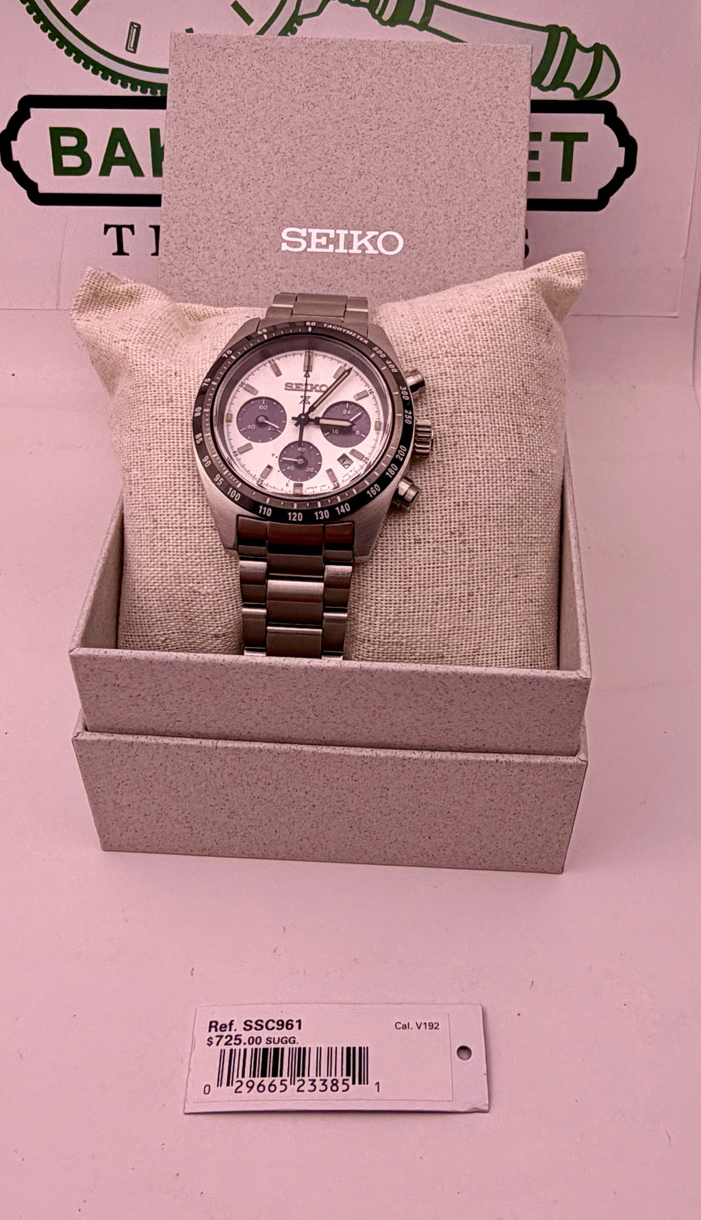 Case #498 — Seiko Speedtimer Ref. SSC961