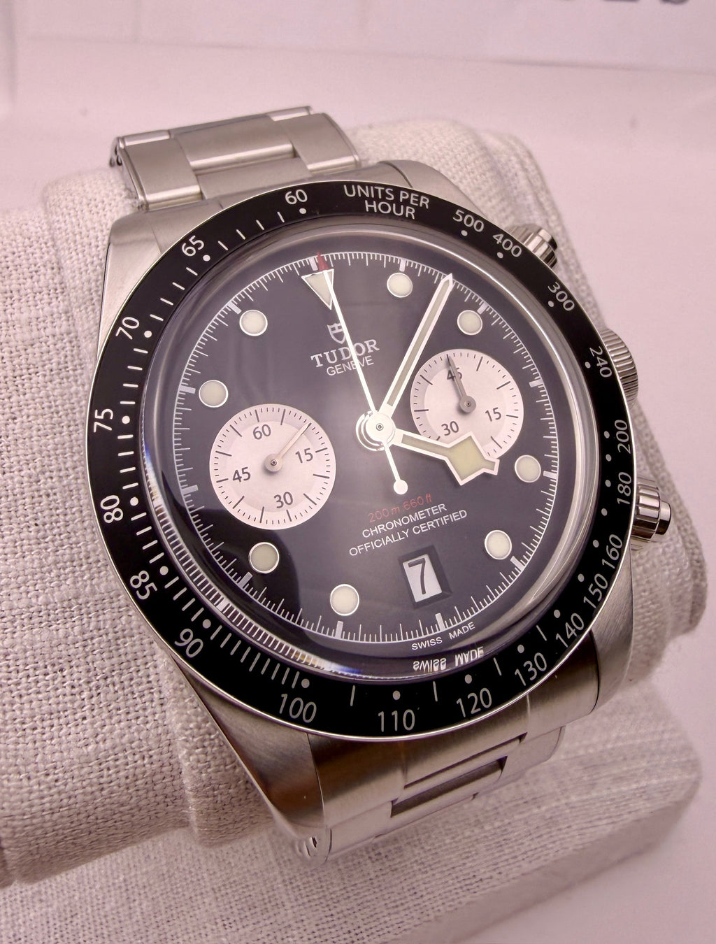 Case #642 — Tudor Black Bay Chrono “Reverse Panda” Ref. M79360N-0011