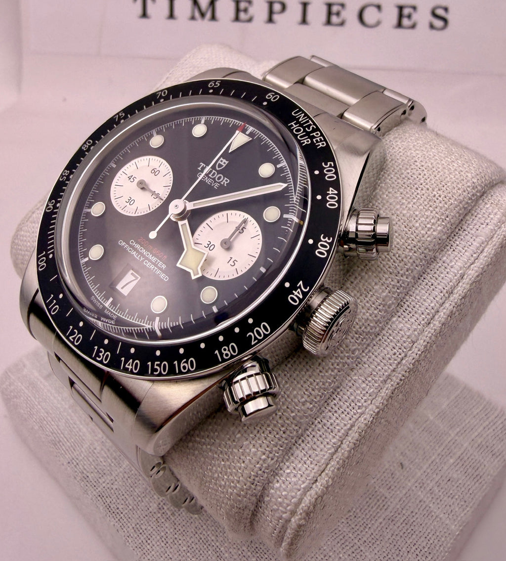 Case #642 — Tudor Black Bay Chrono “Reverse Panda” Ref. M79360N-0011
