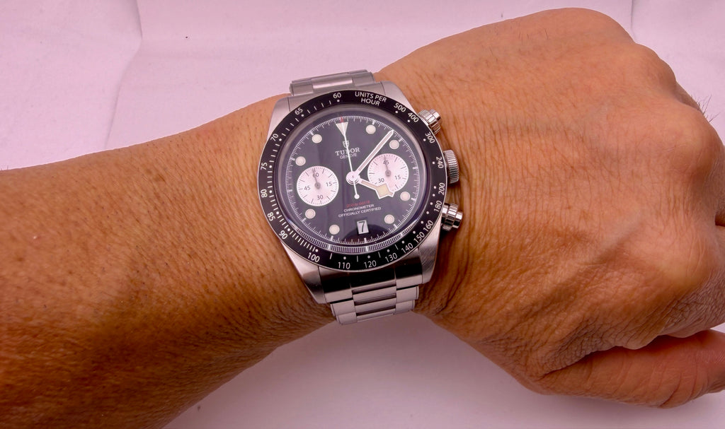Case #642 — Tudor Black Bay Chrono “Reverse Panda” Ref. M79360N-0011