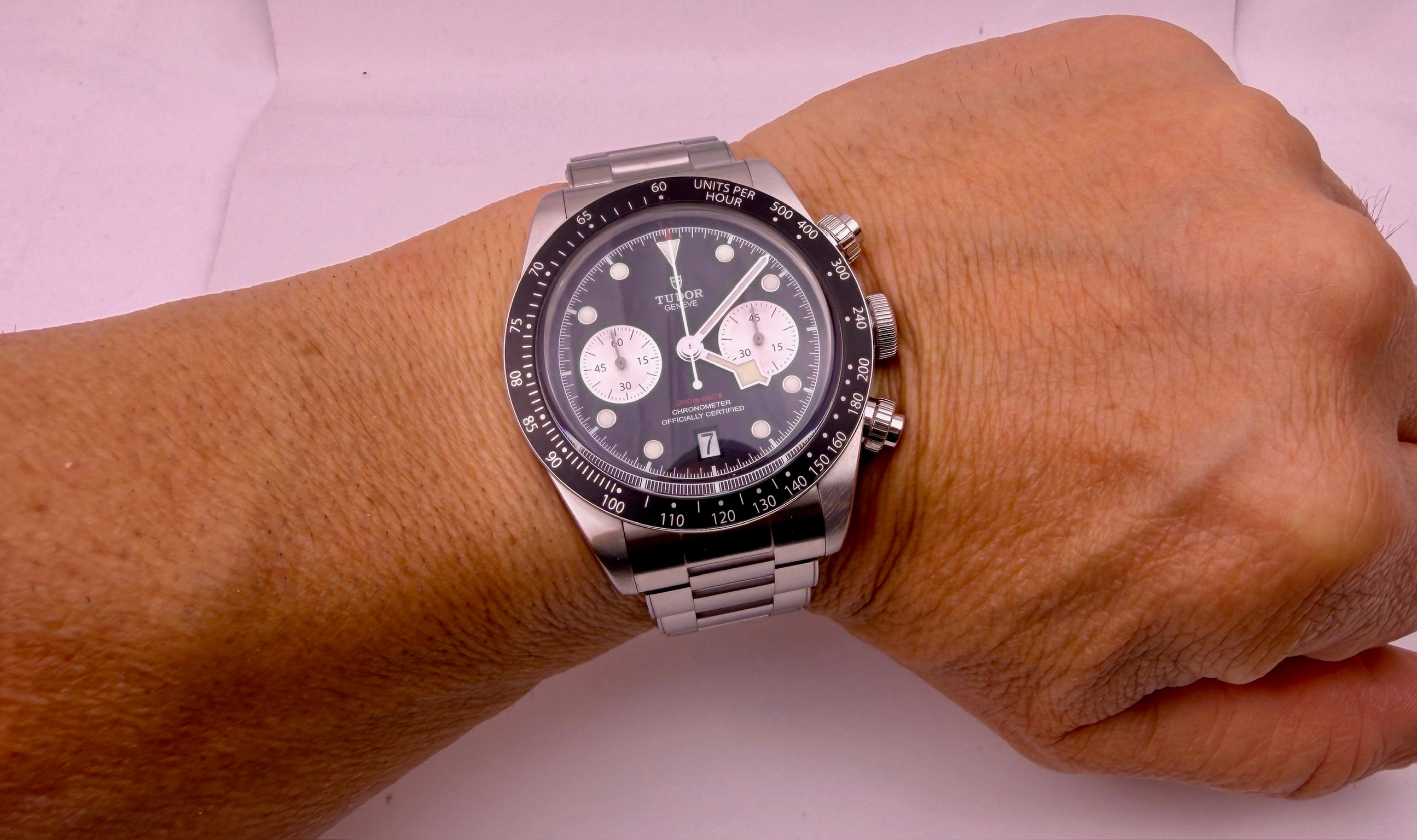Case #642 — Tudor Black Bay Chrono “Reverse Panda” Ref. M79360N-0011