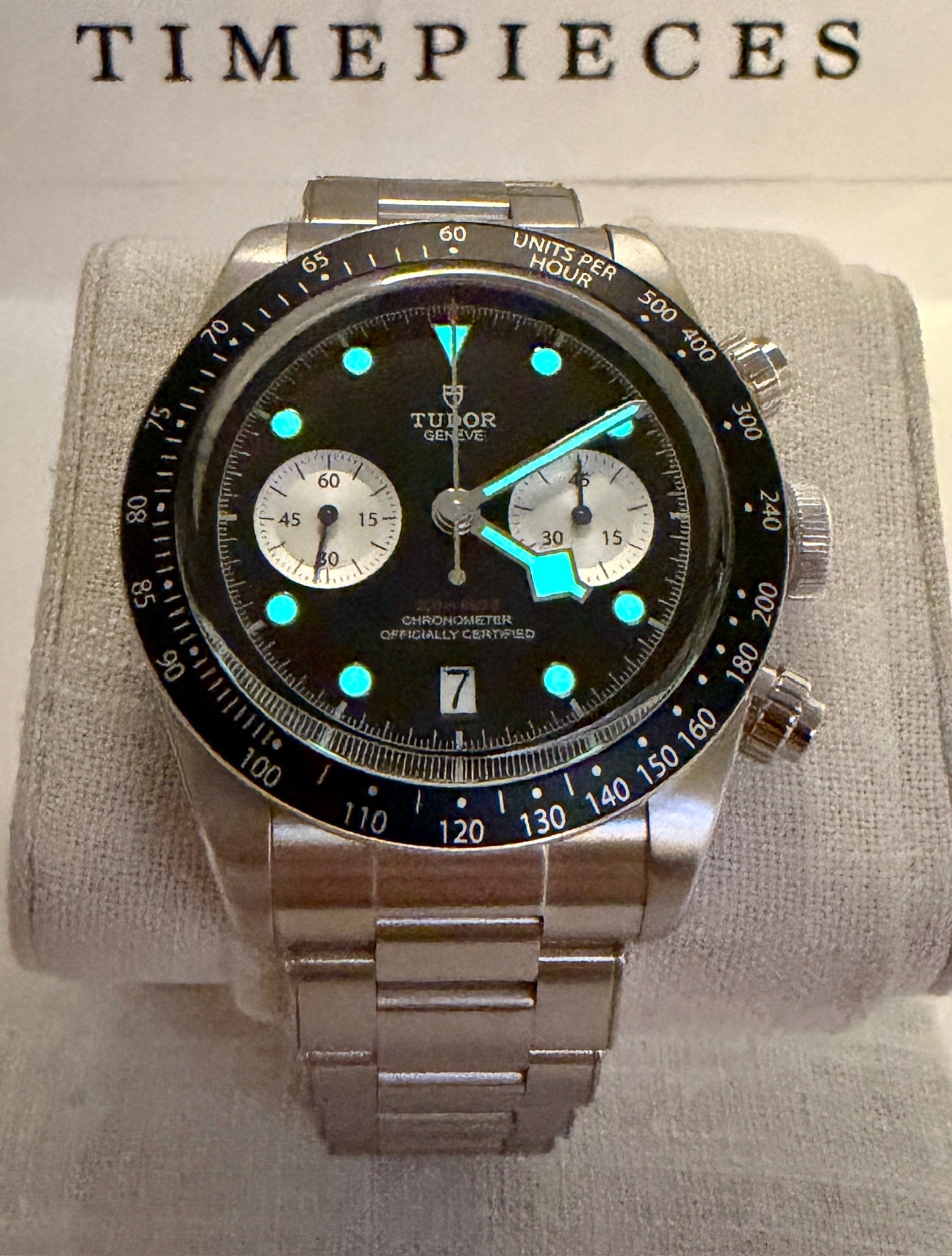 Case #642 — Tudor Black Bay Chrono “Reverse Panda” Ref. M79360N-0011