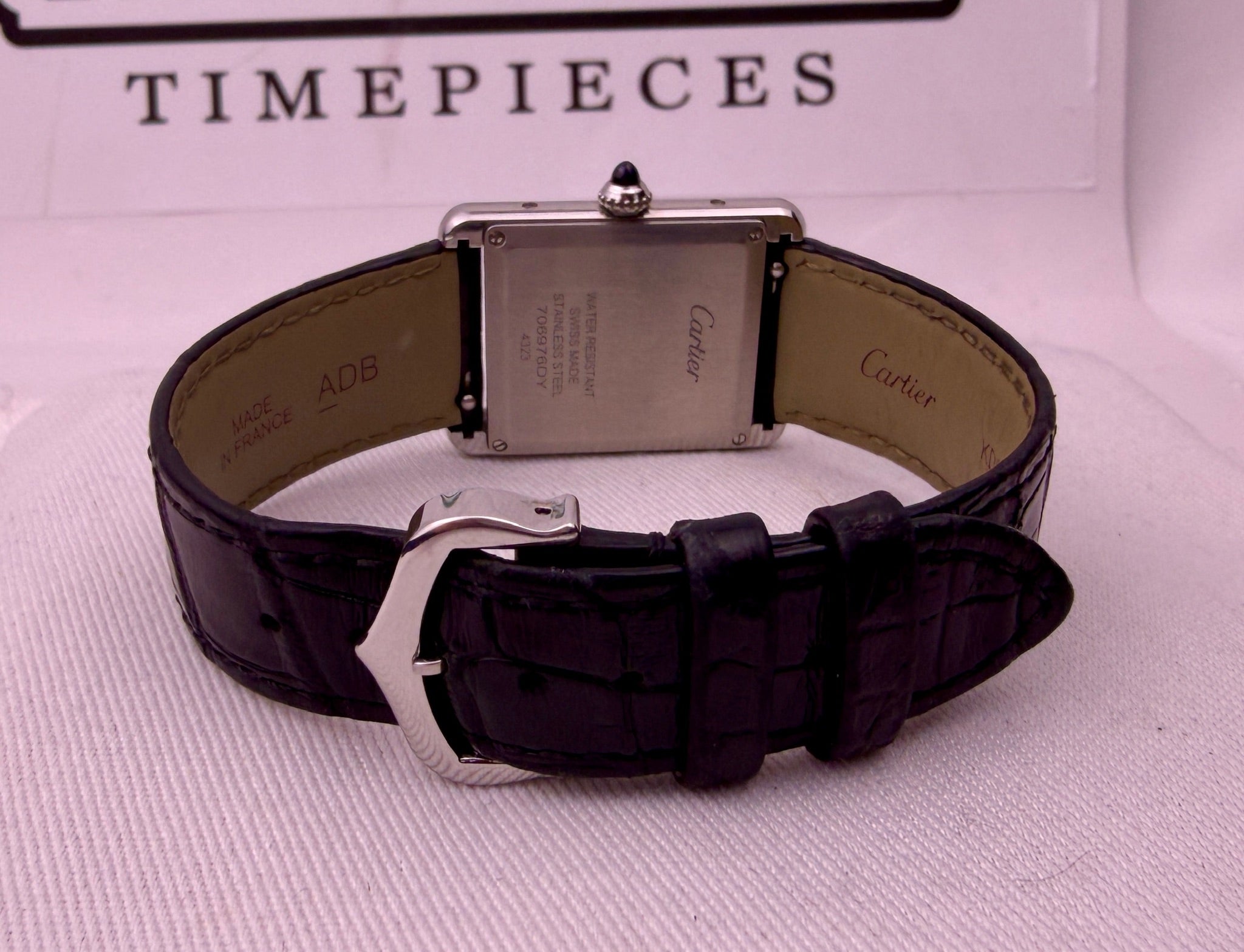 Case #504 — Cartier SA Tank Must de Cartier Ref. WSTA0072