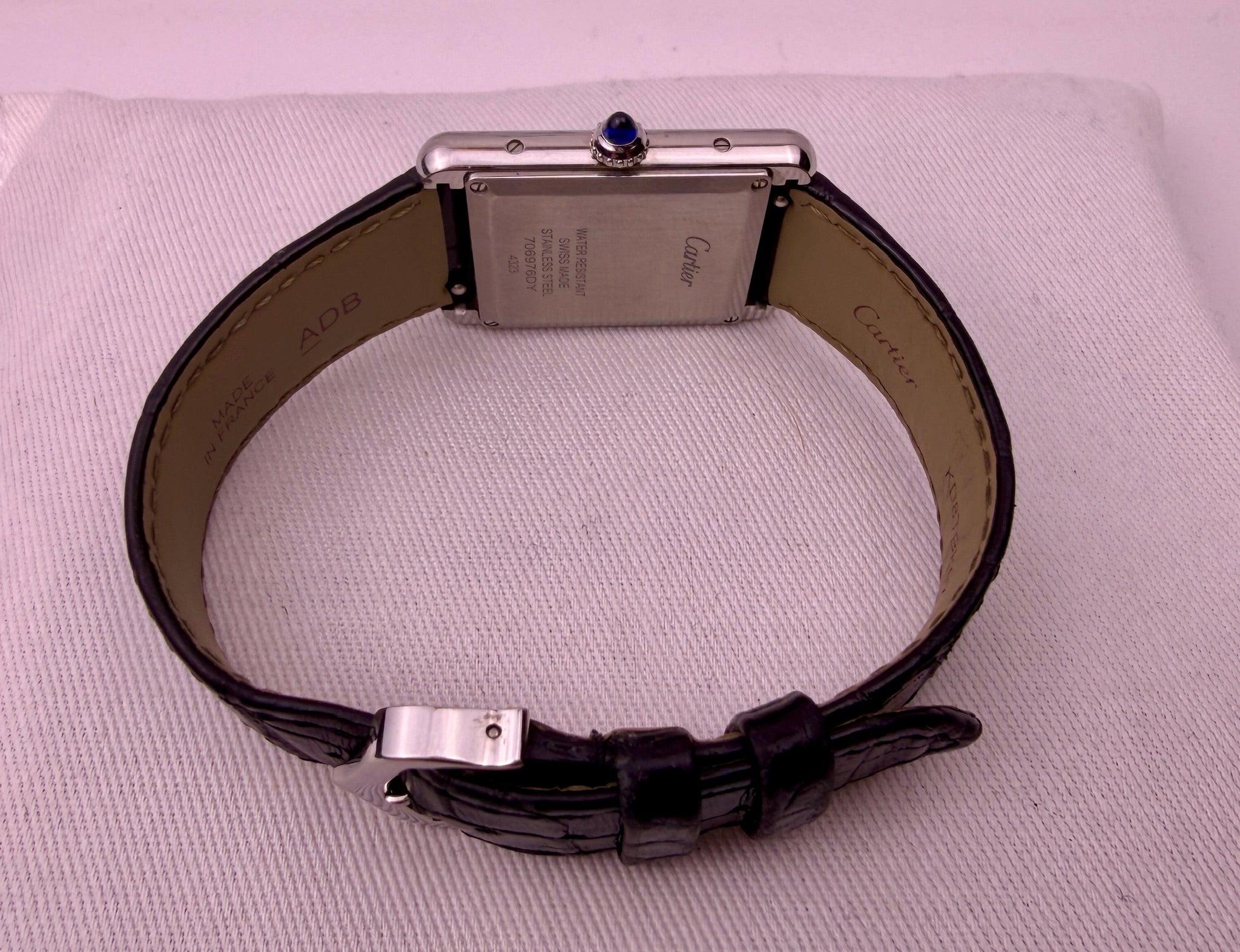 Case #504 — Cartier SA Tank Must de Cartier Ref. WSTA0072