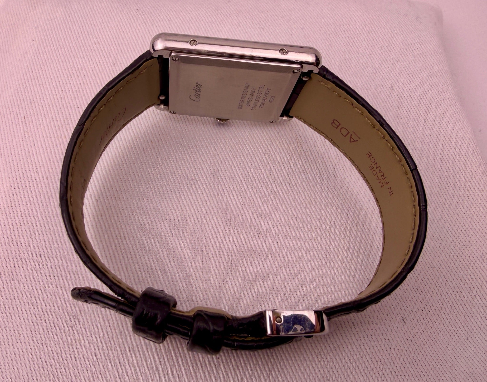 Case #504 — Cartier SA Tank Must de Cartier Ref. WSTA0072