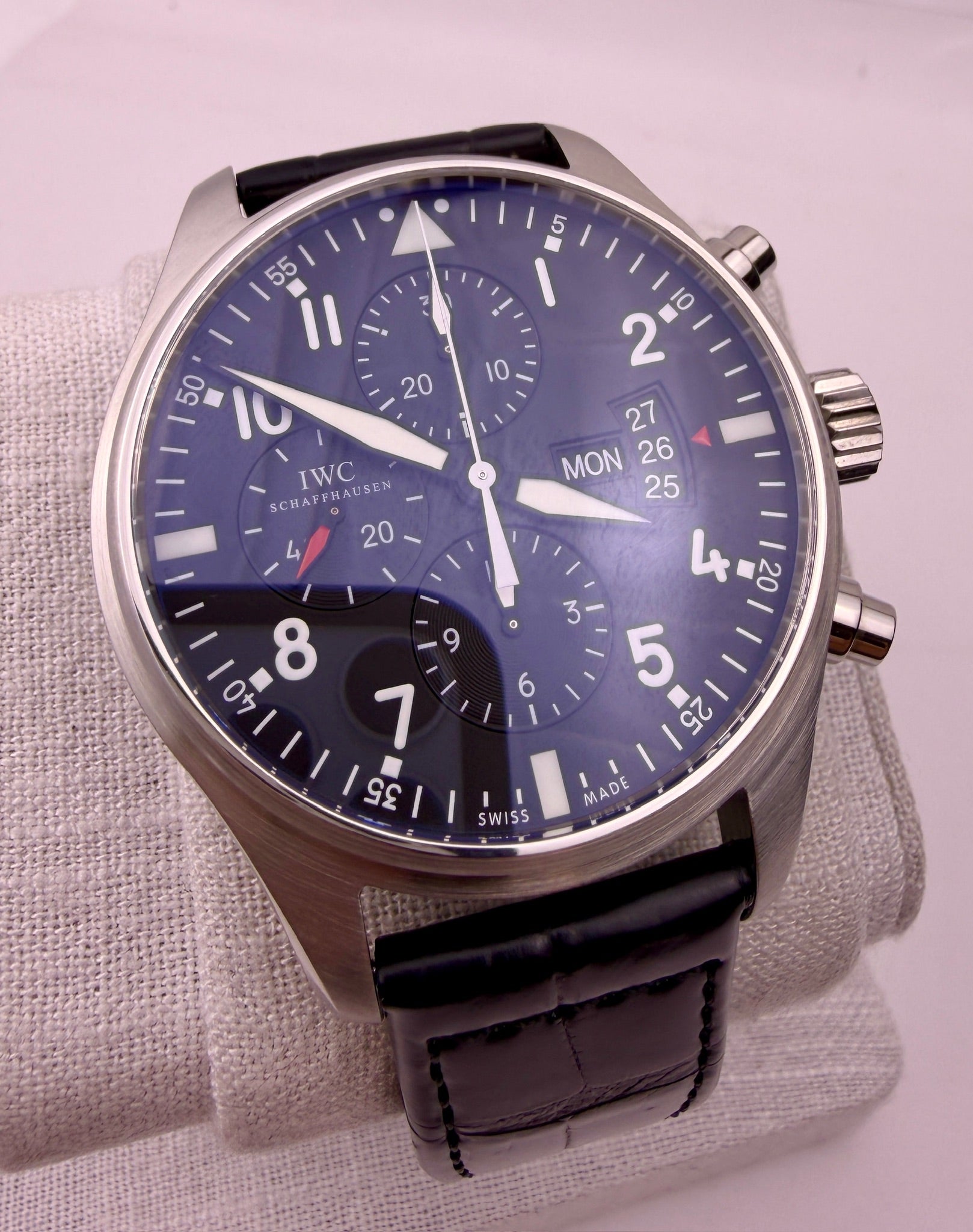 Case #505 — IWC Pilot’s Watch Chronograph Black Ref. IW377701