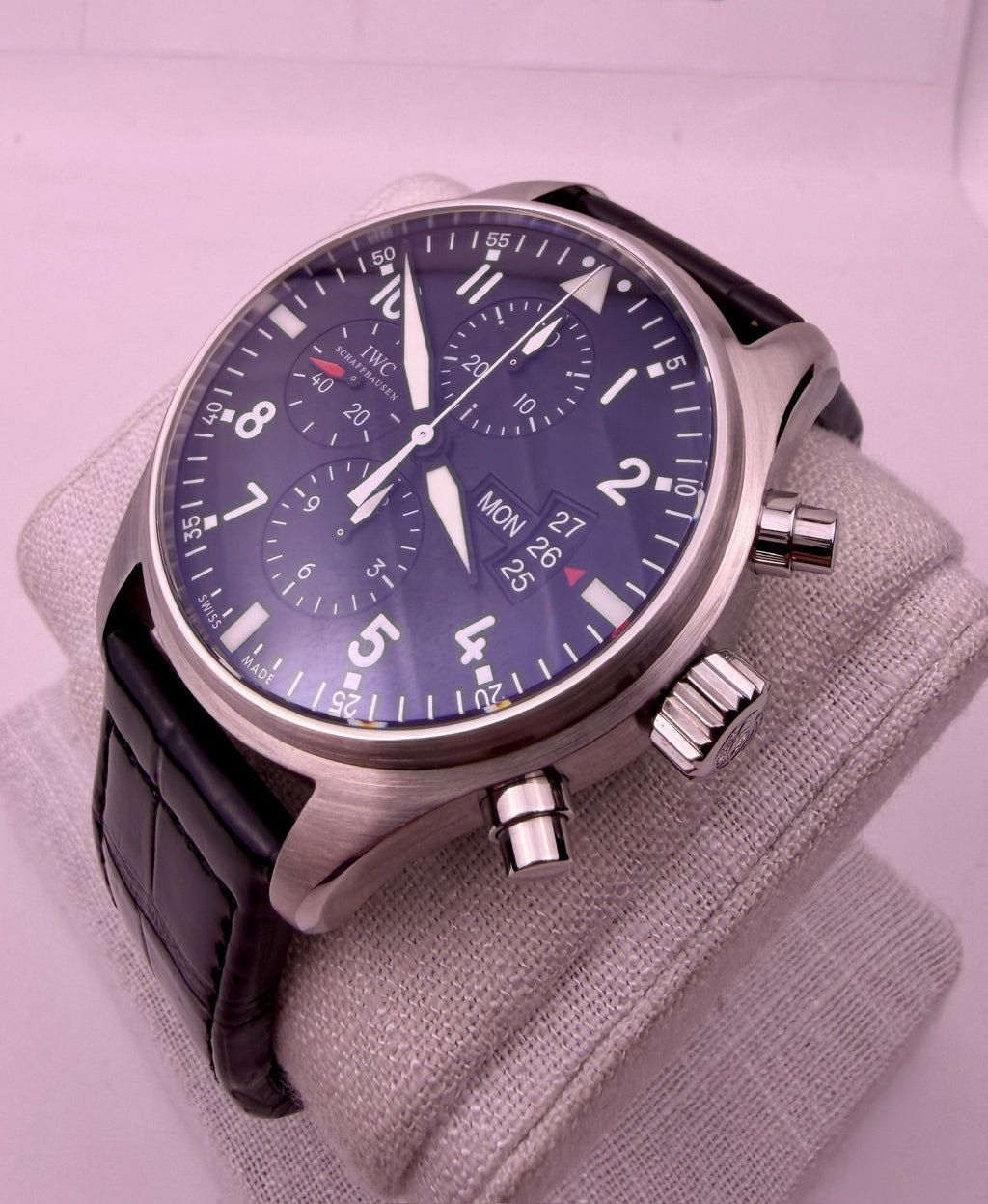 Case #505 — IWC Pilot’s Watch Chronograph Black Ref. IW377701