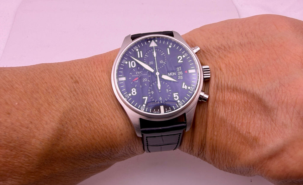 Case #505 — IWC Pilot’s Watch Chronograph Black Ref. IW377701