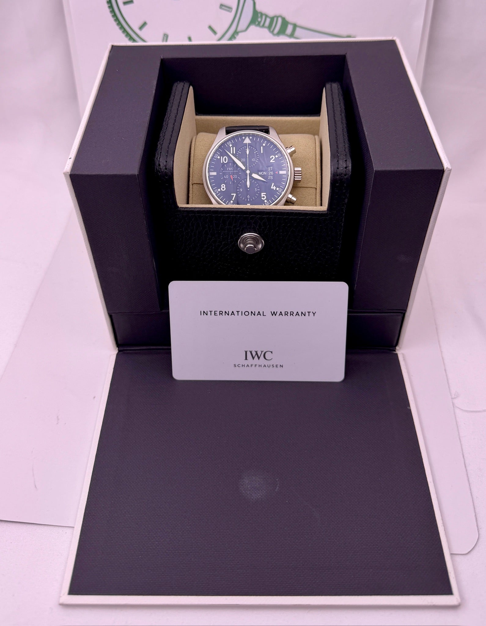Case #505 — IWC Pilot’s Watch Chronograph Black Ref. IW377701