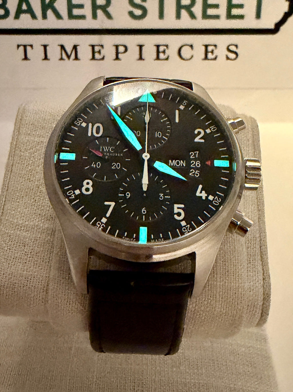 Case #505 — IWC Pilot’s Watch Chronograph Black Ref. IW377701