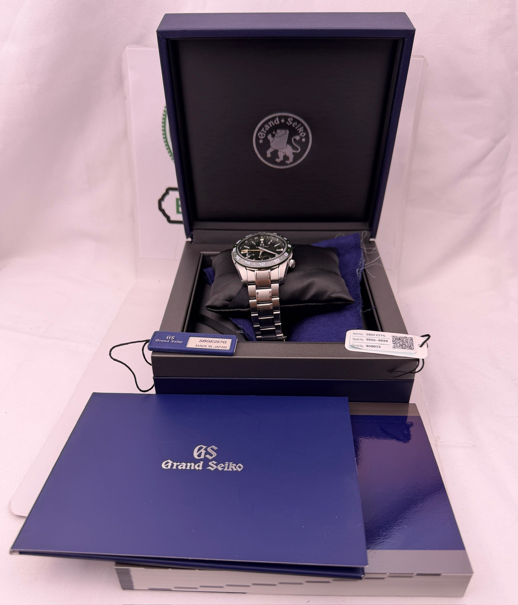 Case #503 — Grand Seiko Sport GMT Green Ref. SBGE257G