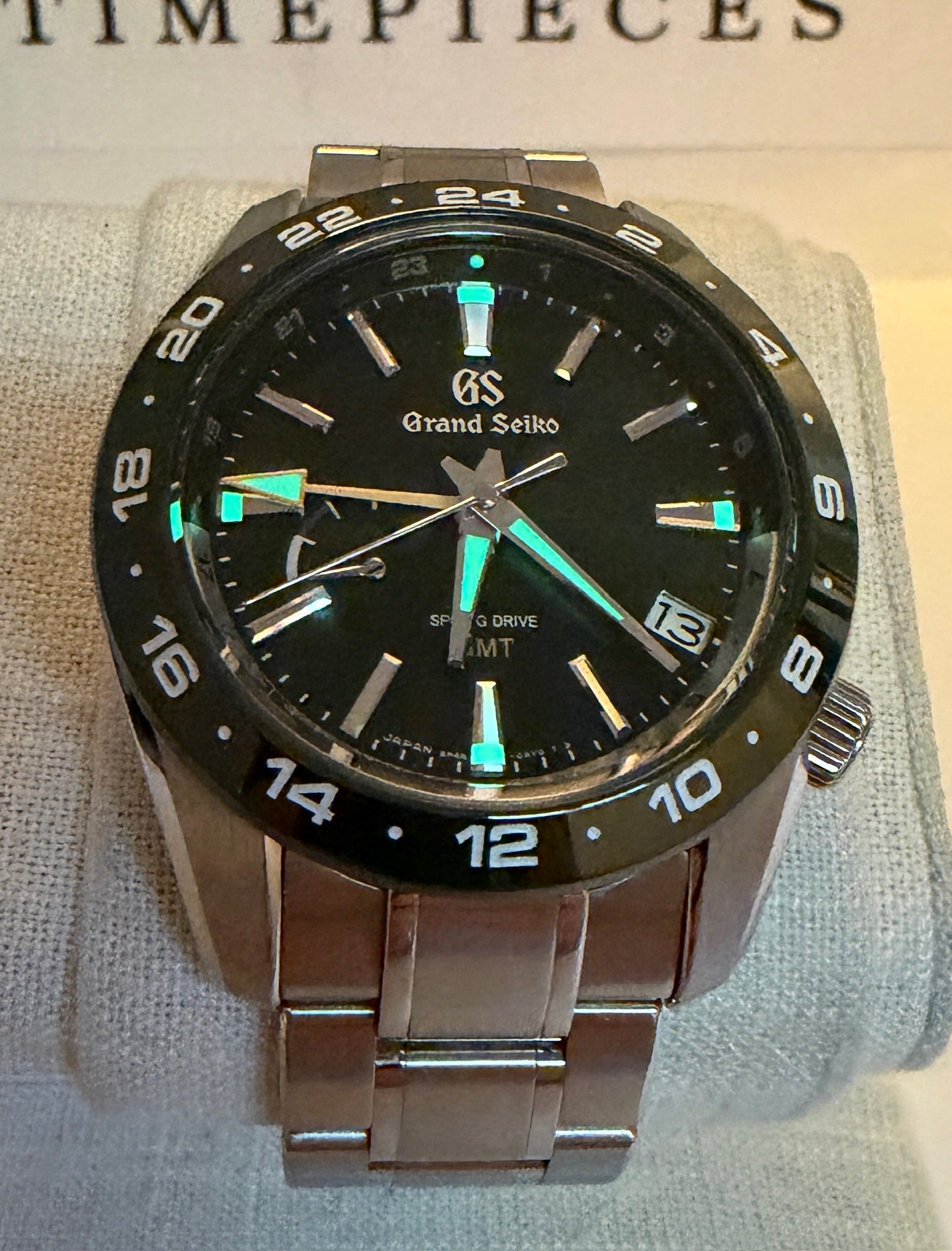 Case #503 — Grand Seiko Sport GMT Green Ref. SBGE257G