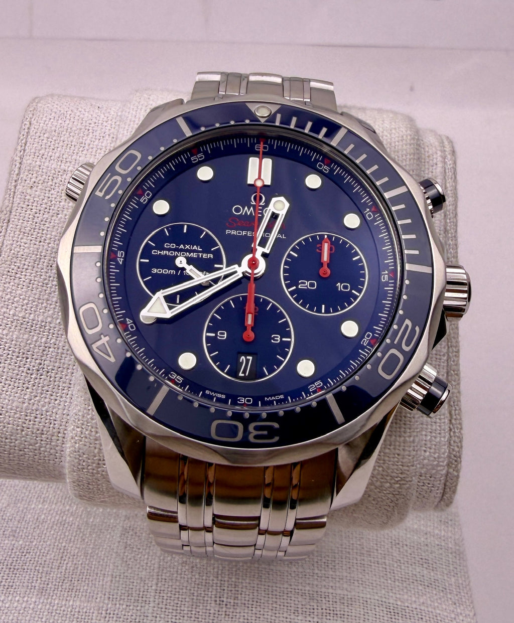 Case #483 — Omega Seamaster Chronograph Blue Ref. 212.30.42.50.03.001