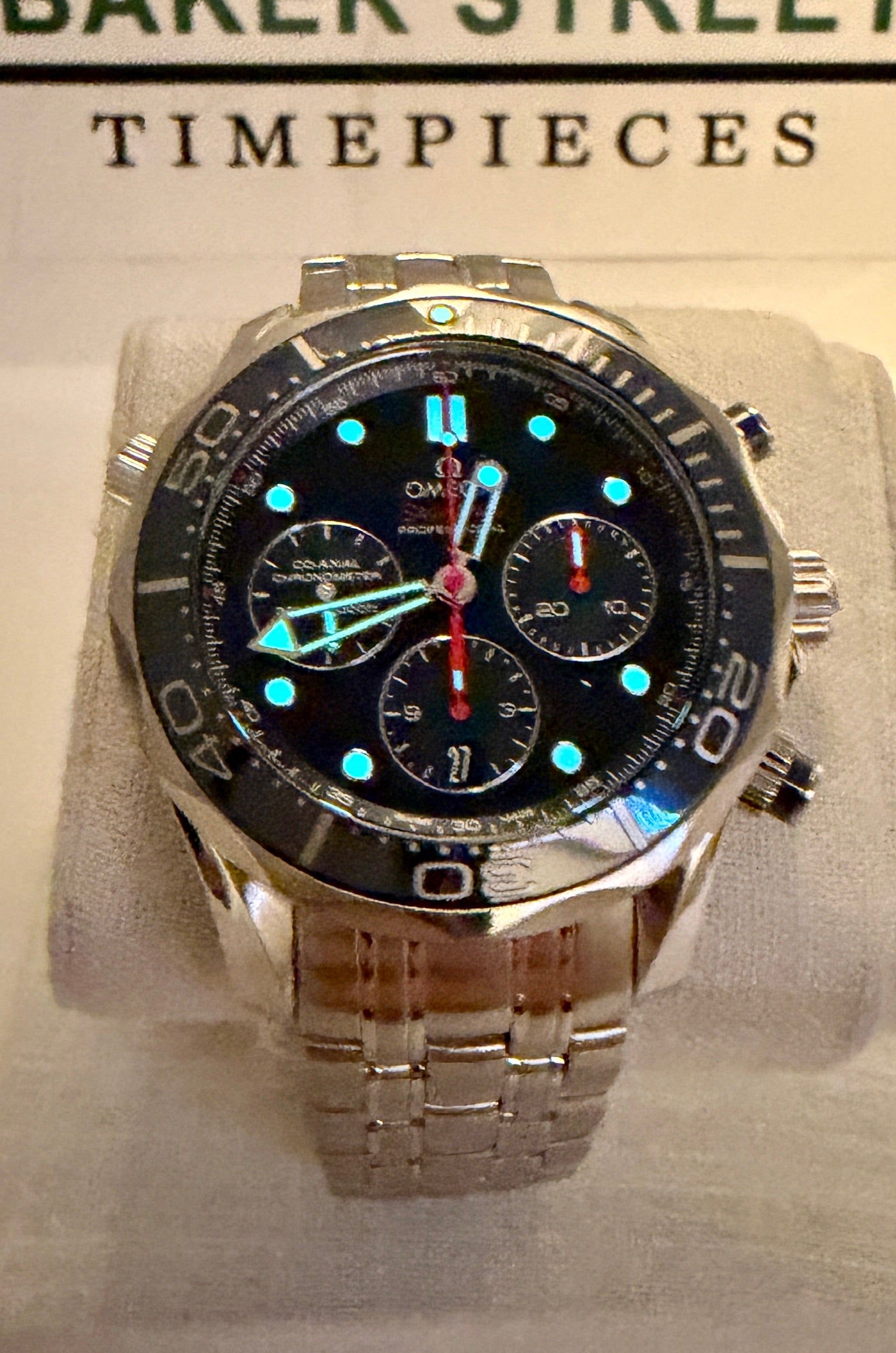 Case #483 — Omega Seamaster Chronograph Blue Ref. 212.30.42.50.03.001