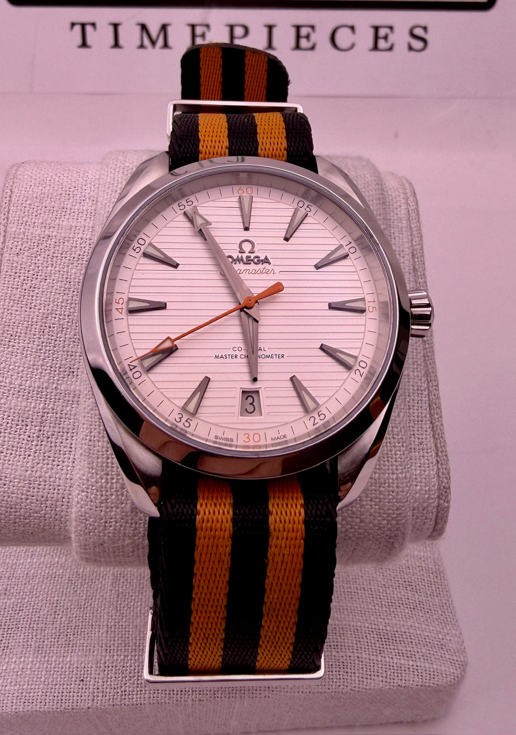 Case #502 — Omega Seamaster Aqua Terra Gold Edition Ref. 220.12.41.21.02.003