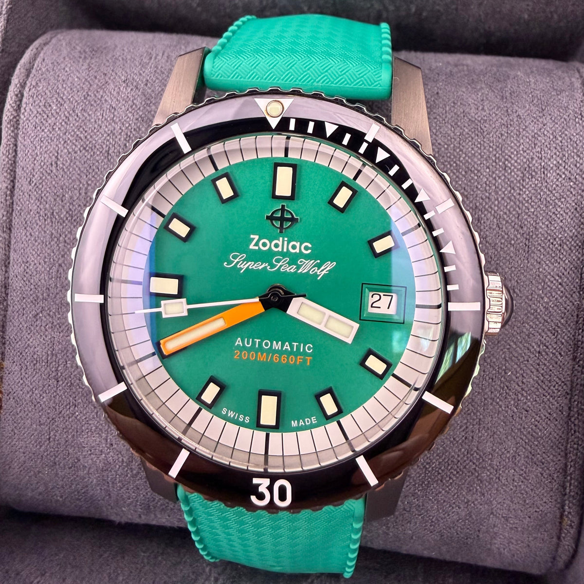 Case #154 — Zodiac Super Sea Wolf “Seafoam Green” Ref. ZO9305 Giveaway