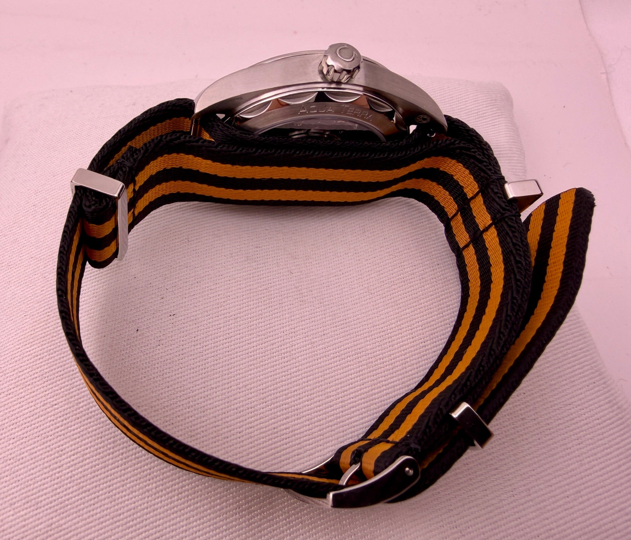 Case #502 — Omega Seamaster Aqua Terra Gold Edition Ref. 220.12.41.21.02.003