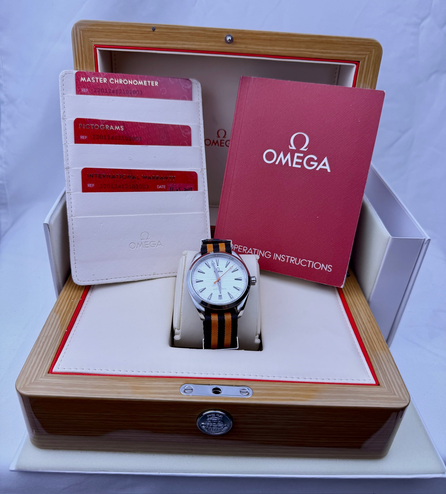 Case #502 — Omega Seamaster Aqua Terra Gold Edition Ref. 220.12.41.21.02.003