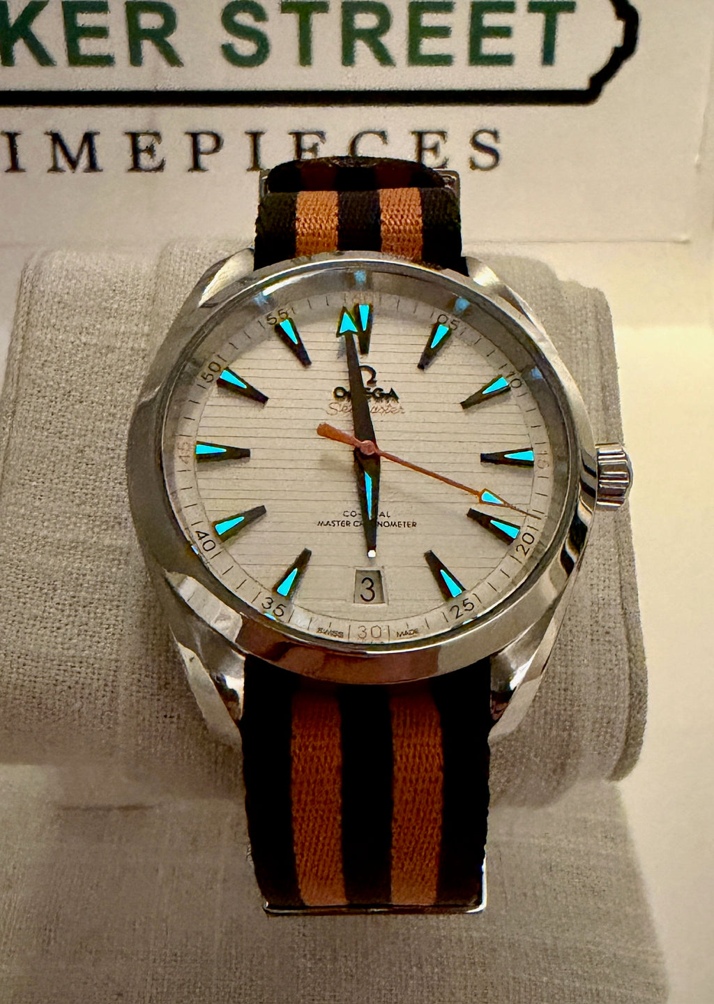 Case #502 — Omega Seamaster Aqua Terra Gold Edition Ref. 220.12.41.21.02.003