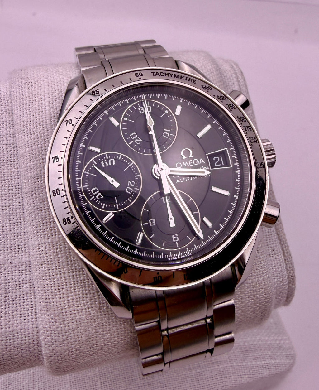 Case #443 — Omega Speedmaster Date Black Ref. 3513.50.00
