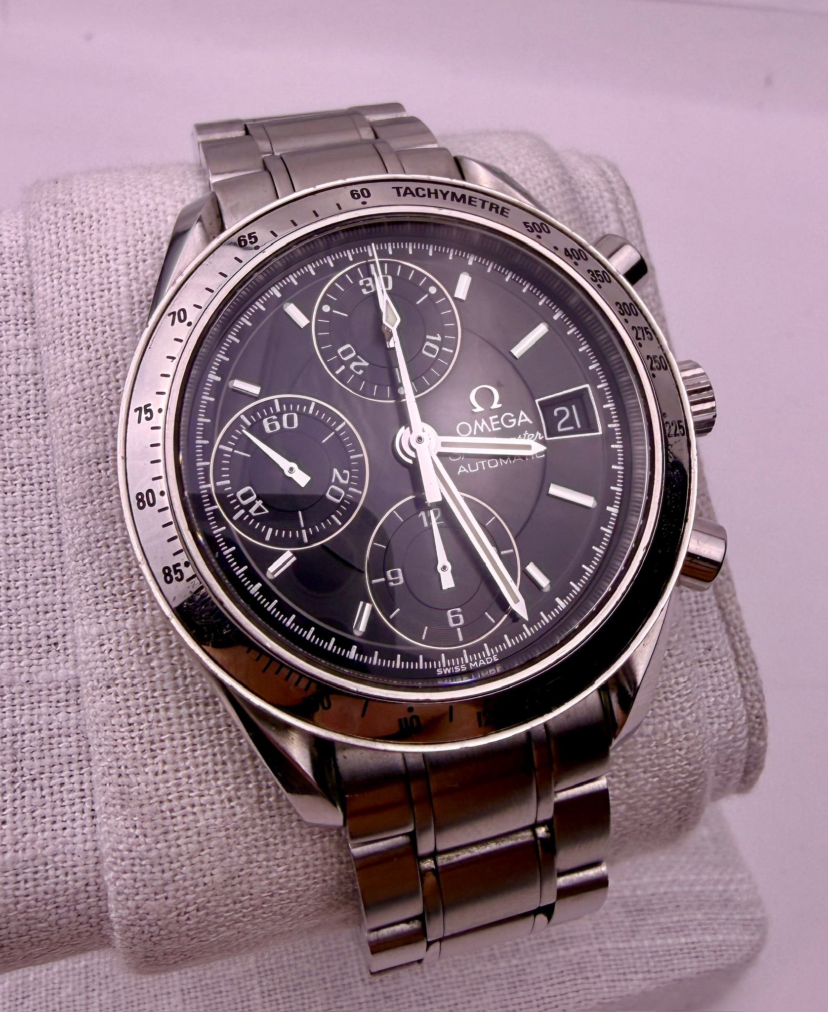Case #443 — Omega Speedmaster Date Black Ref. 3513.50.00