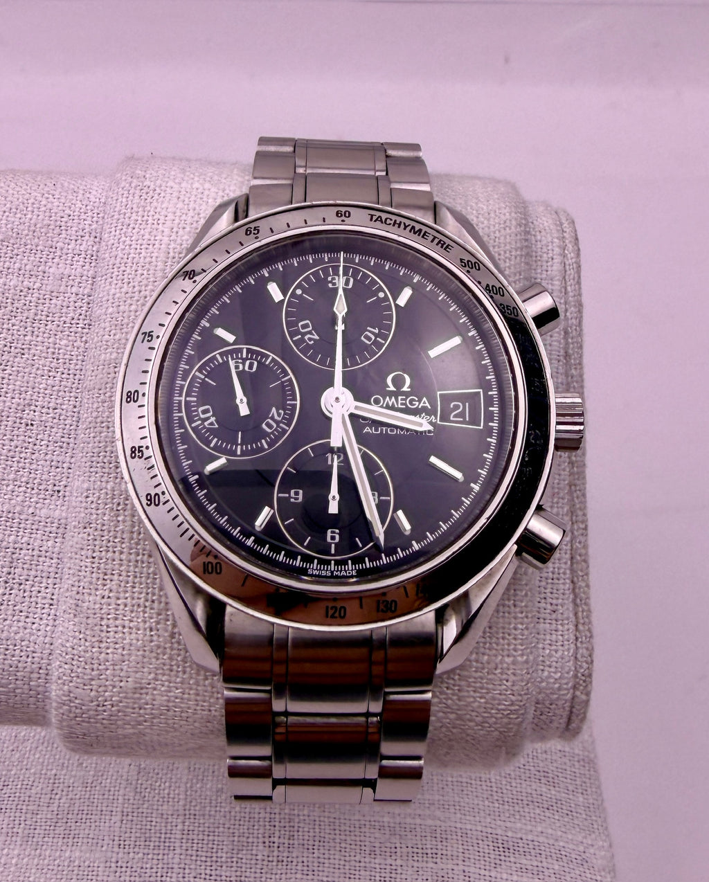 Case #443 — Omega Speedmaster Date Black Ref. 3513.50.00