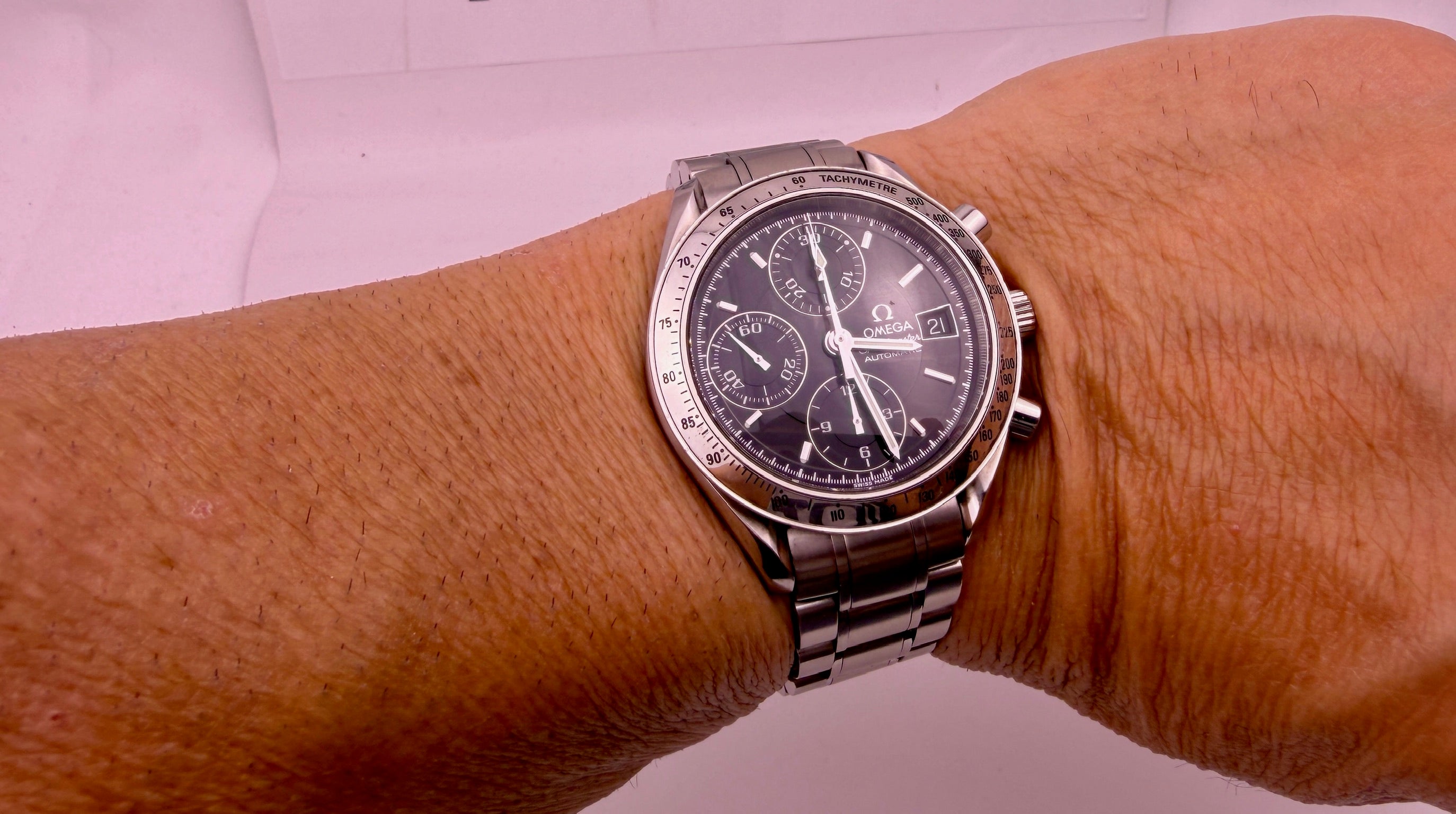 Case #443 — Omega Speedmaster Date Black Ref. 3513.50.00