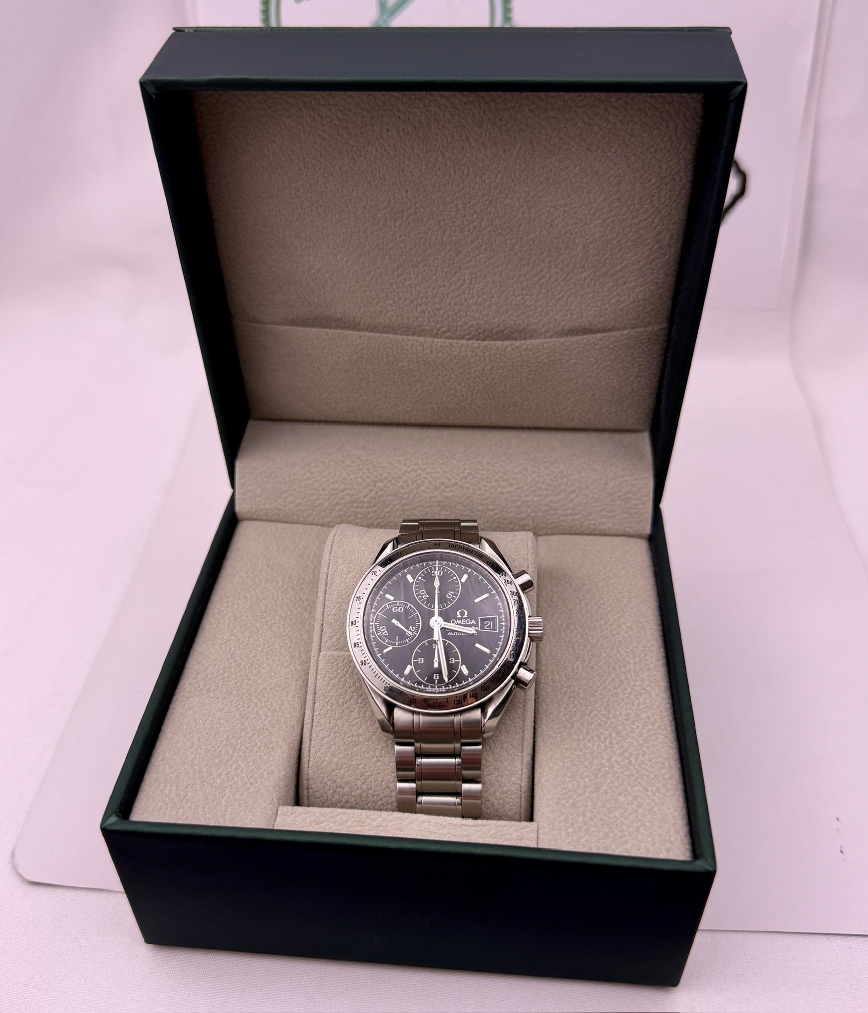 Case #443 — Omega Speedmaster Date Black Ref. 3513.50.00