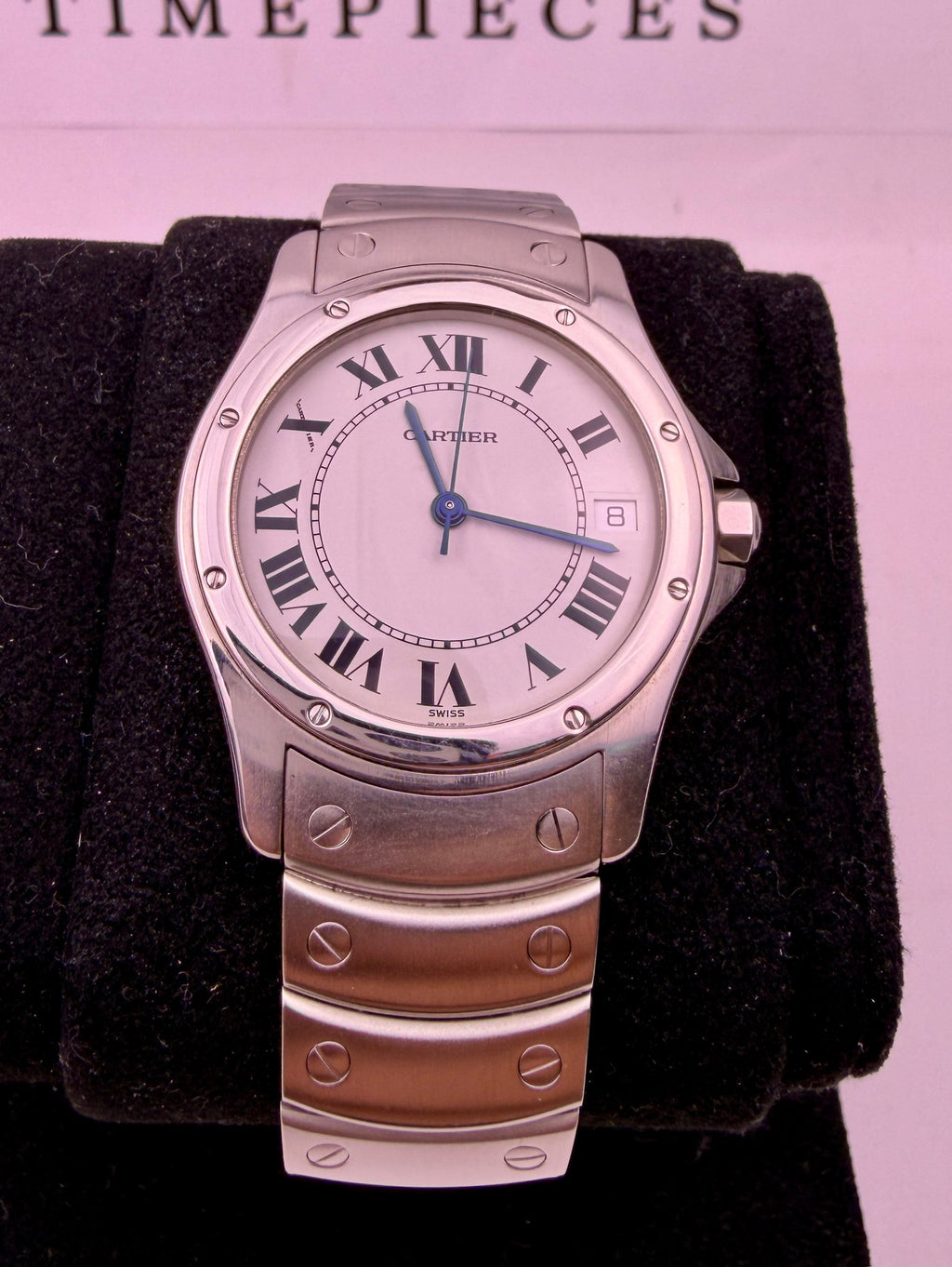 Case #525 — Cartier Santos Ronde Automatic Ref. 1920-1