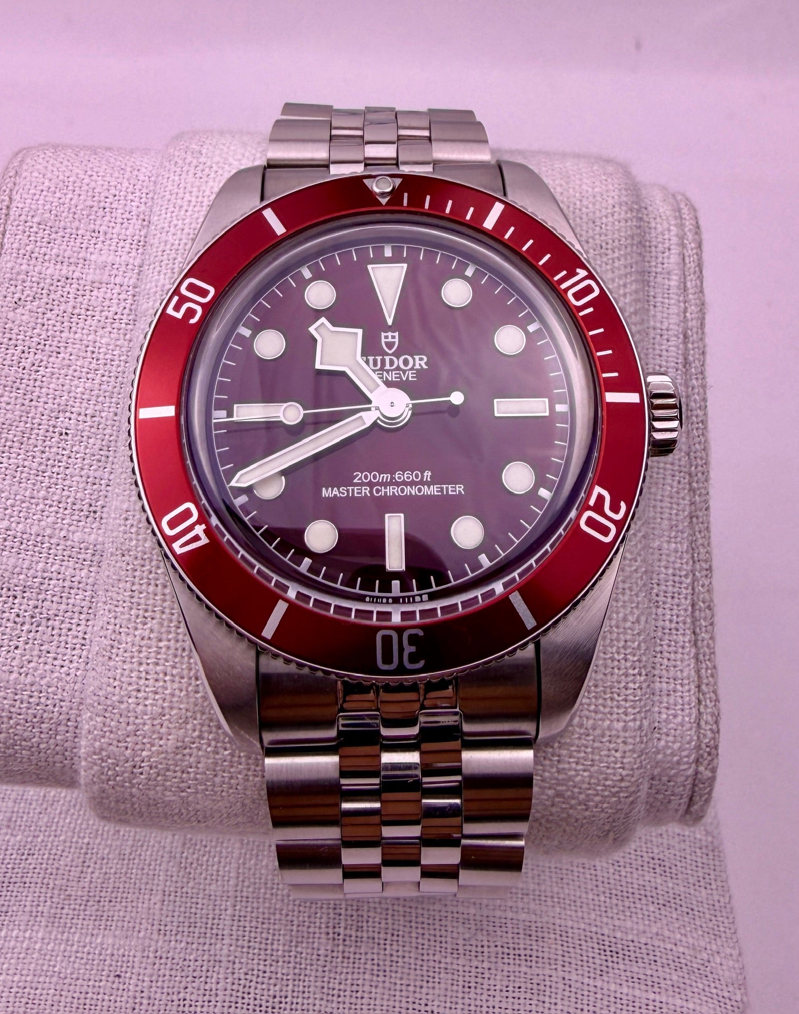 Case #512 — Tudor Black Bay 58 Red on Aftermarket Five-Link Bracelet Ref. 7939A1A0RU