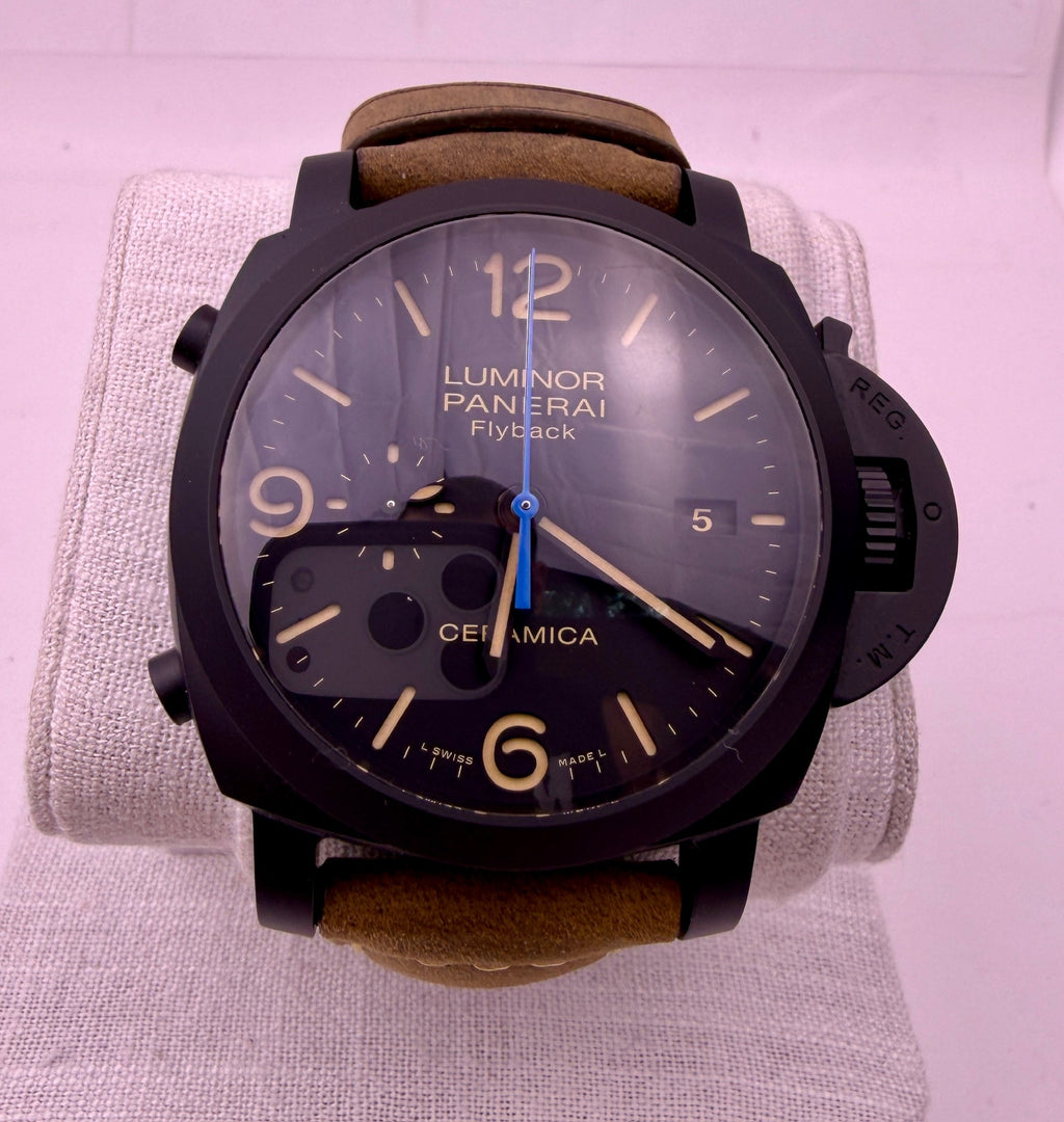 Case #513 — Panerai Luminor Flyback Chronograph Ceramic Ref. PAM00580
