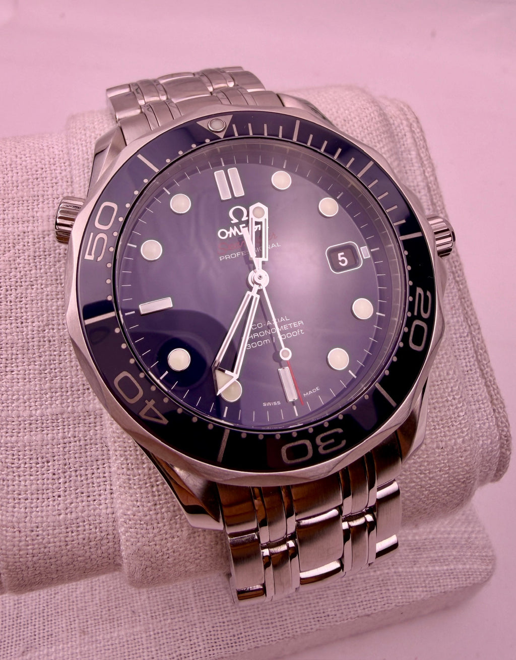 Case #526 — Omega Seamaster Professional Blue (No Wave Dial) Ref. 212.30.41.20.03.001