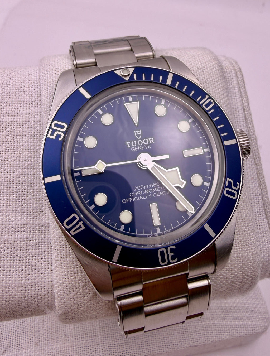 Case #524 — Tudor Black Bay 58 Blue on Oyster Ref. 79030B