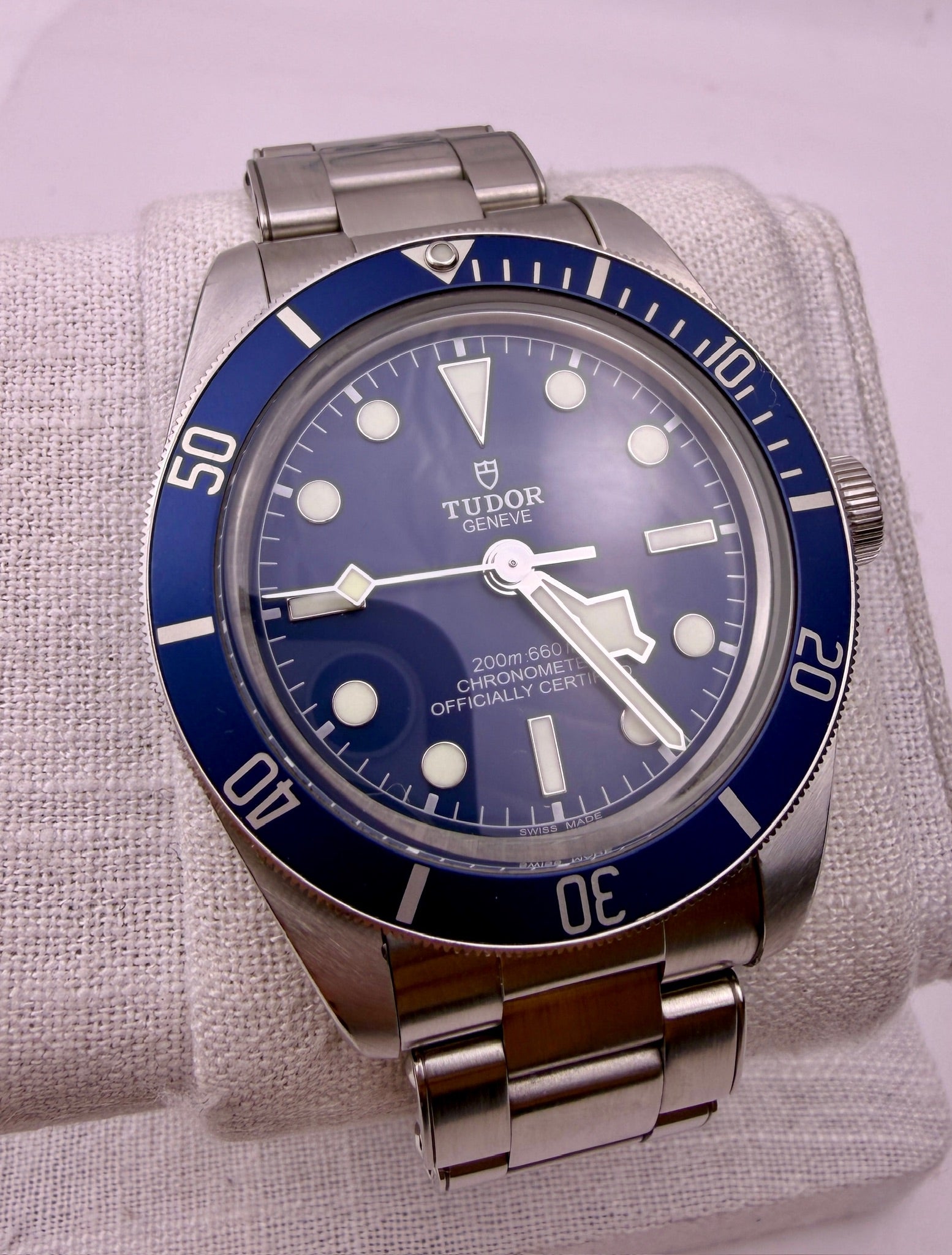 Case #524 — Tudor Black Bay 58 Blue on Oyster Ref. 79030B