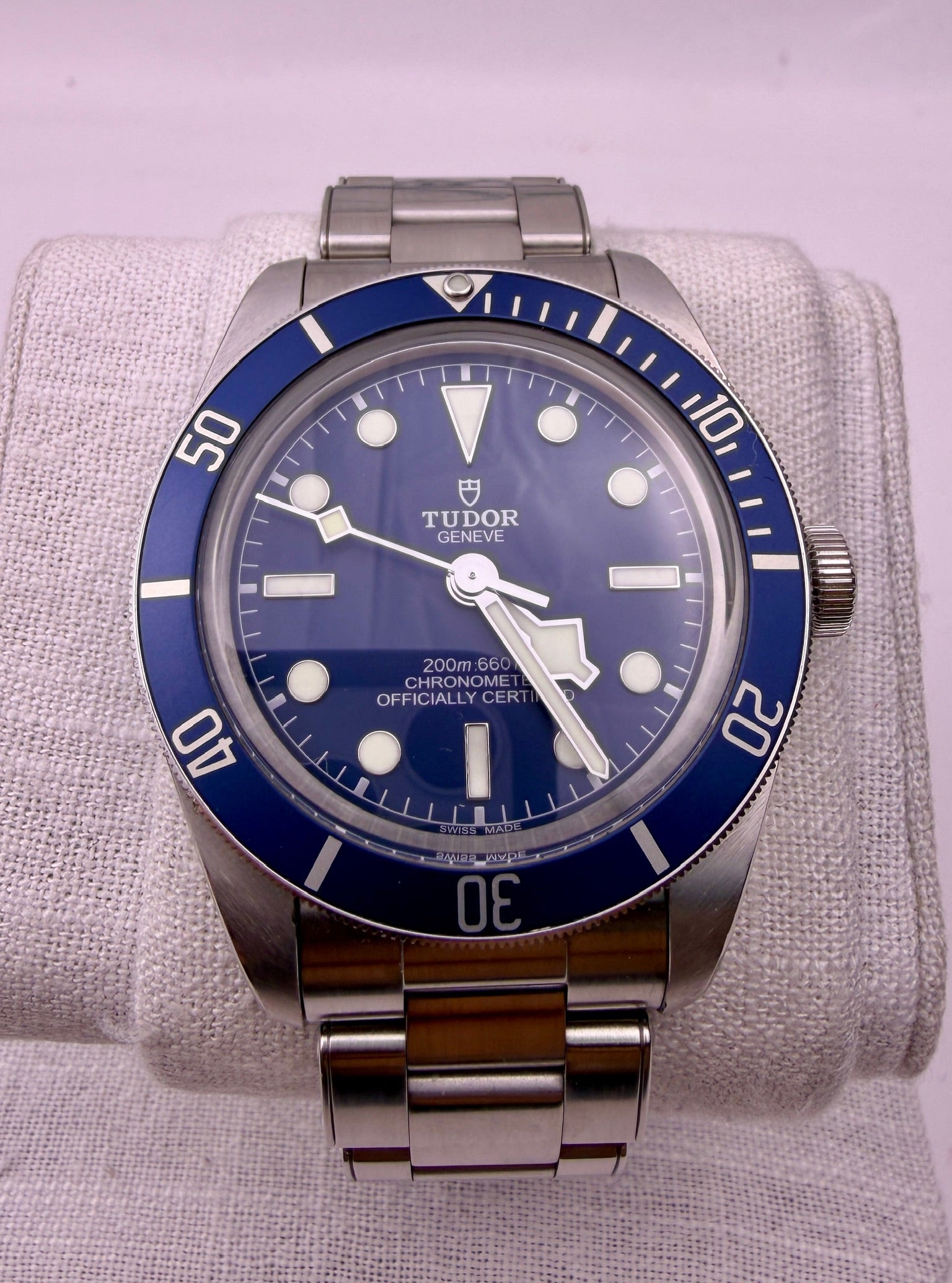 Case #524 — Tudor Black Bay 58 Blue on Oyster Ref. 79030B