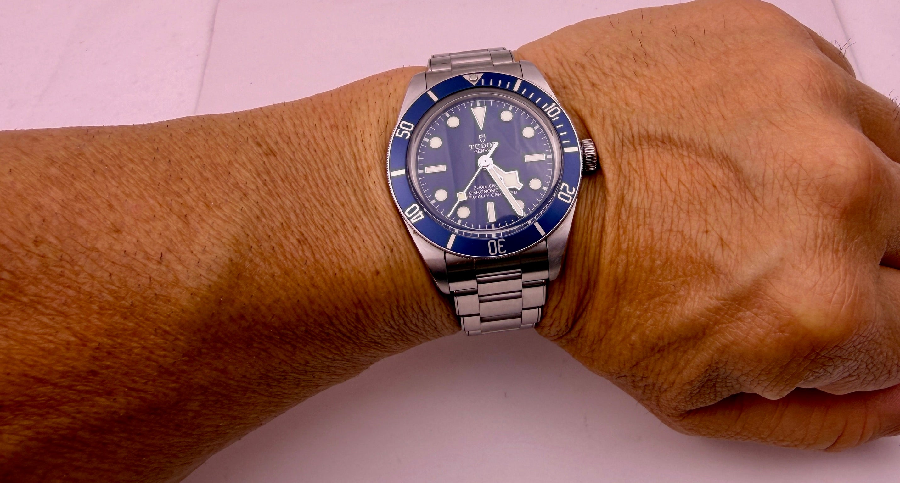 Case #524 — Tudor Black Bay 58 Blue on Oyster Ref. 79030B