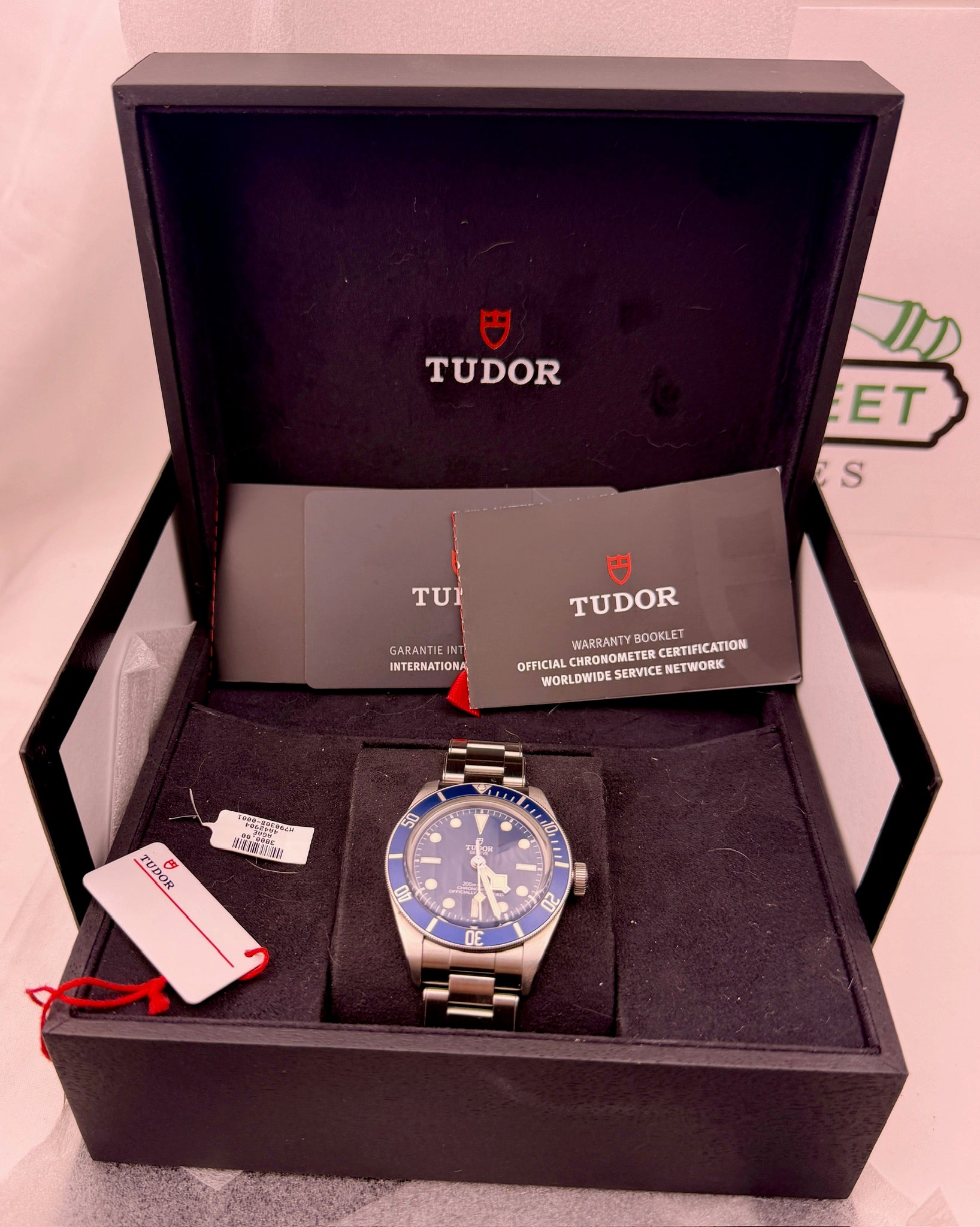 Case #524 — Tudor Black Bay 58 Blue on Oyster Ref. 79030B