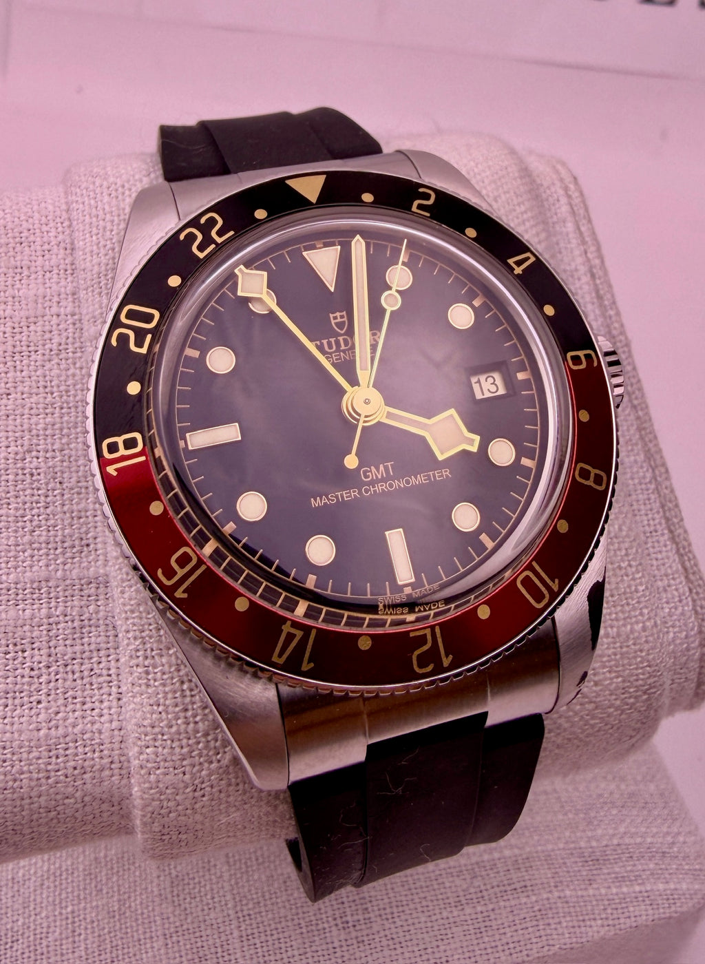 Case #519 — Tudor Black Bay 58 GMT “Coke” on Tudor Rubber Strap Ref. M7939G1A0NRU-0002